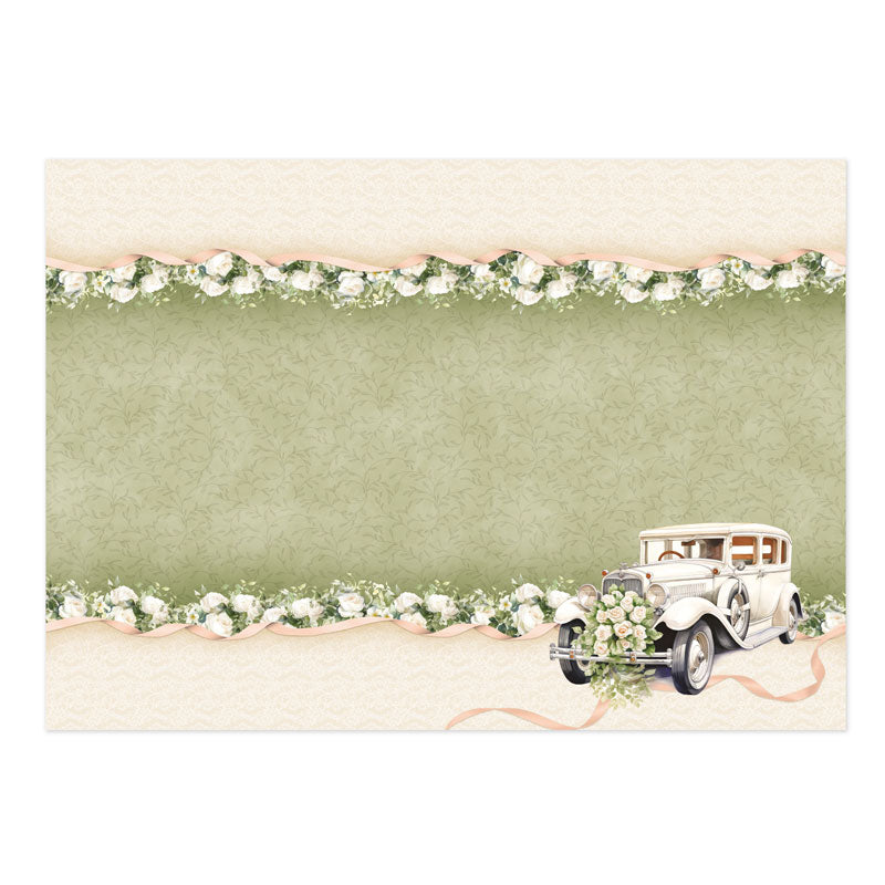 Wedding Day Wishes Luxury Topper Set