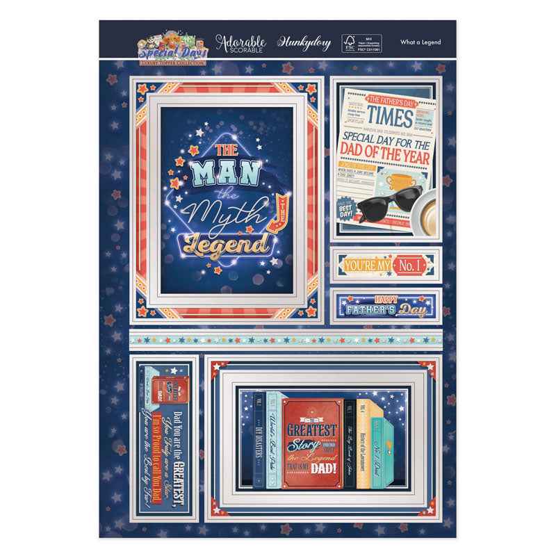 What a Legend Luxury Topper Set