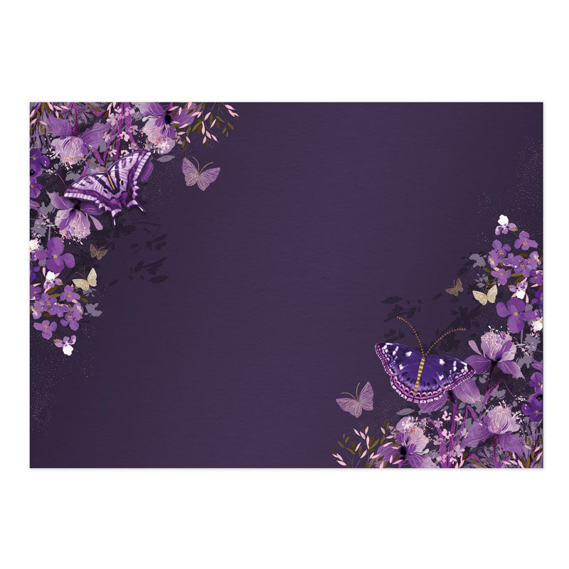 When Butterflies Appear Luxury Topper Set