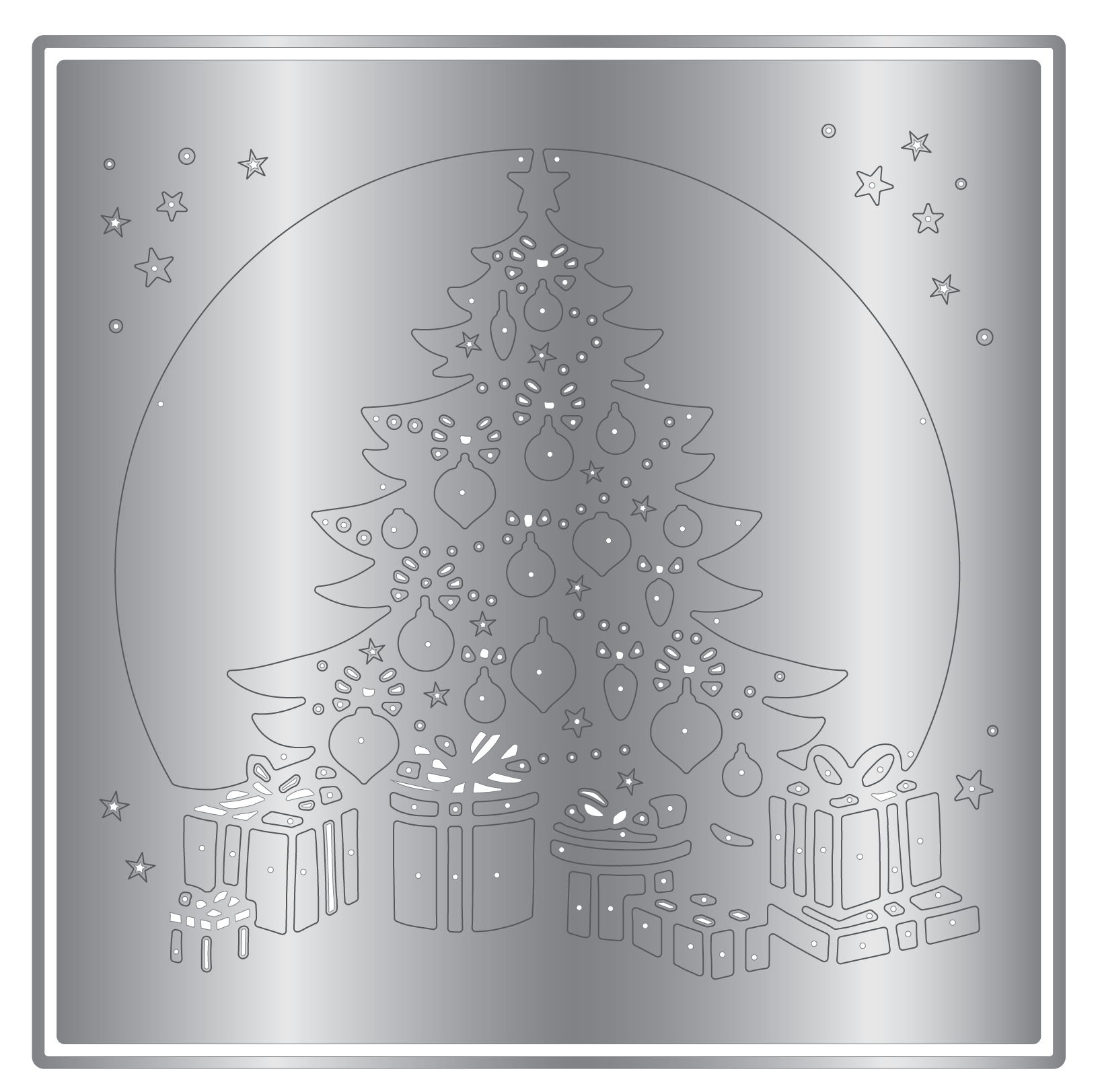 Sara Signature A Christmas Dream Metal Dies Create a Card - Sparkling Christmas