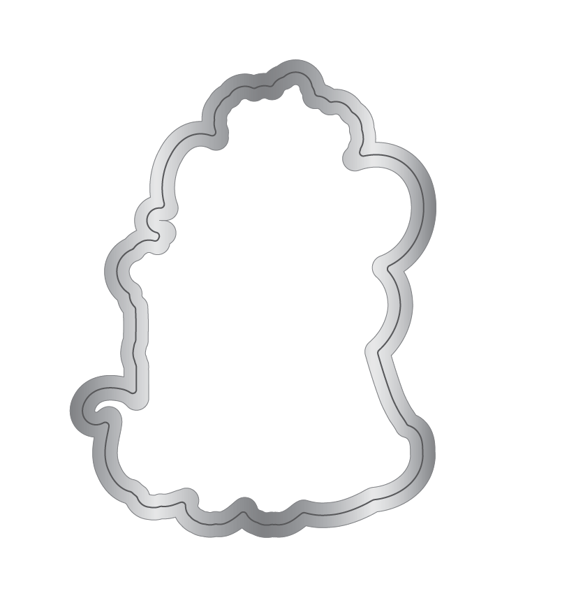 Sara Signature A Christmas Dream Stamp and Die - King Mouse