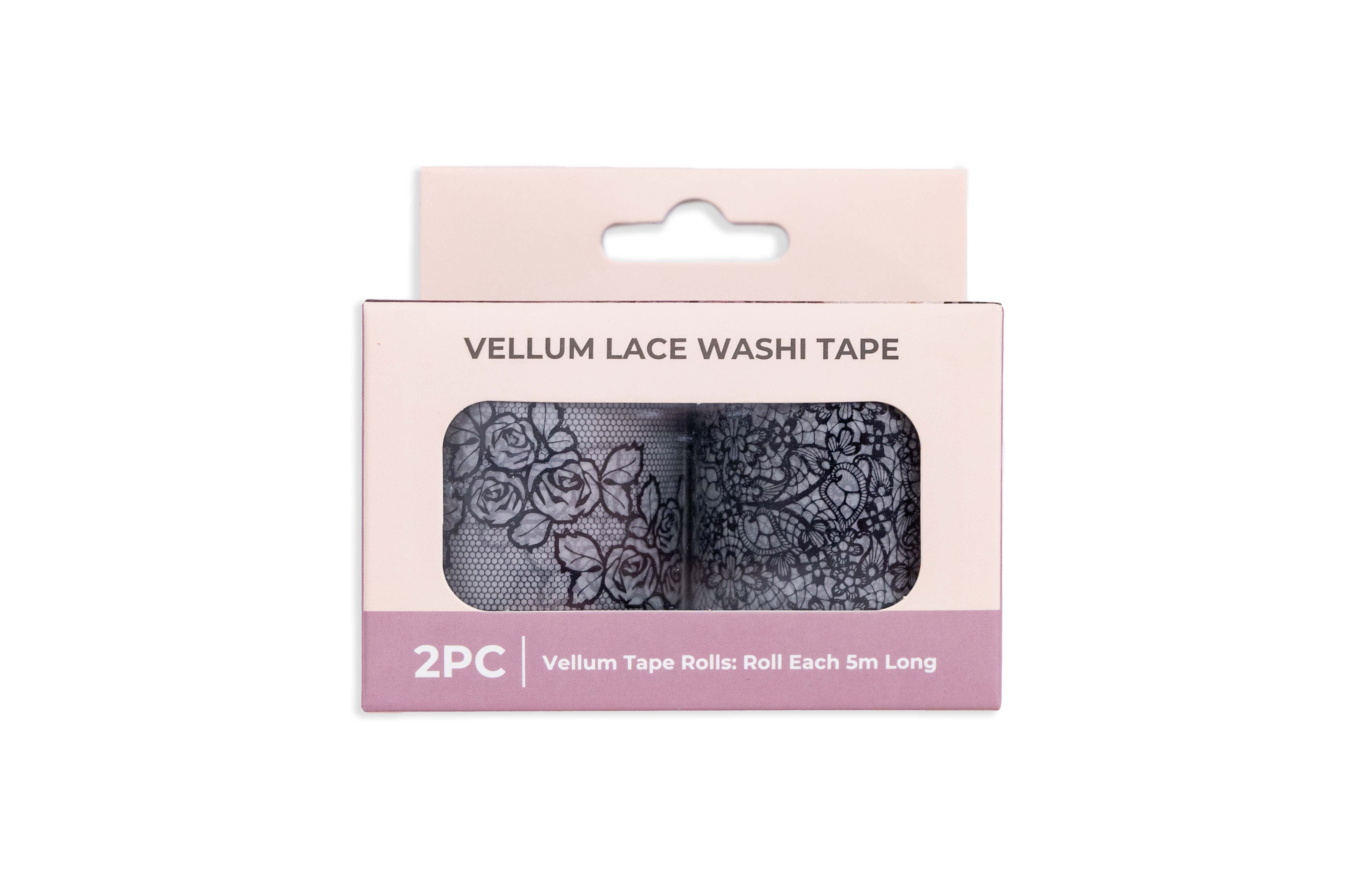Sara Signature Thorn & Bloom - Vellum Lace Washi Tape