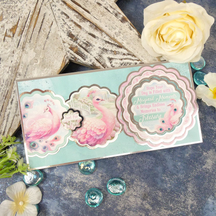 Crafty Stash Pads - Peacock Paradise