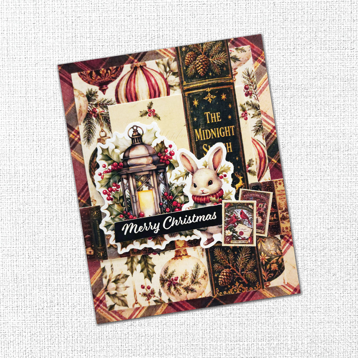 The Christmas Library 6 x 8" Embossed Die Cuts 37603