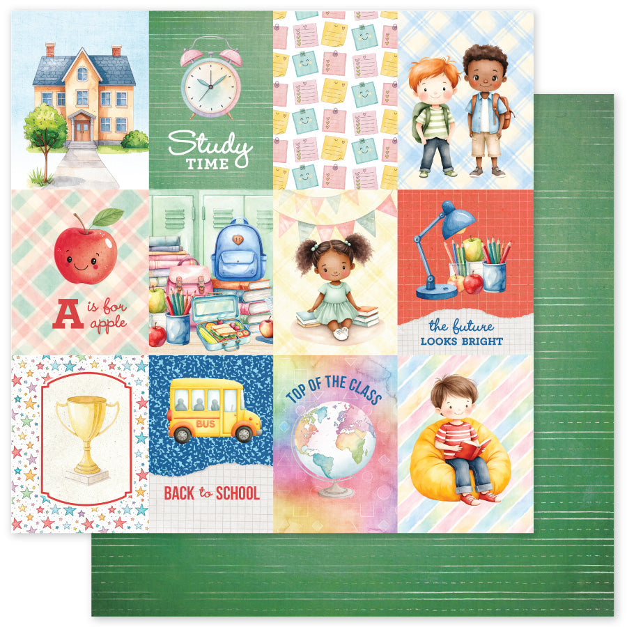 School Days 6x6 Paper Collection 36469