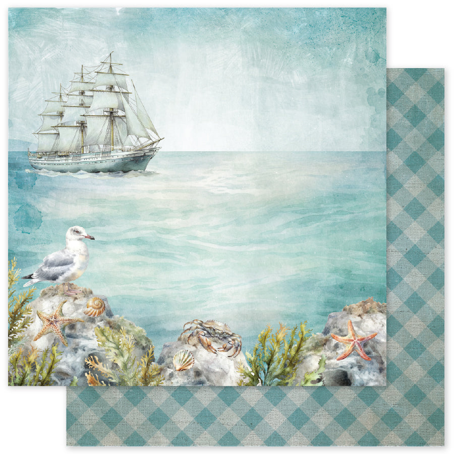 Seaside Memories B 12x12 Paper (12 pc Bulk Pack) 33756