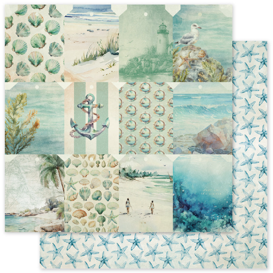 Seaside Memories Basics 6x6 Paper Collection 33795