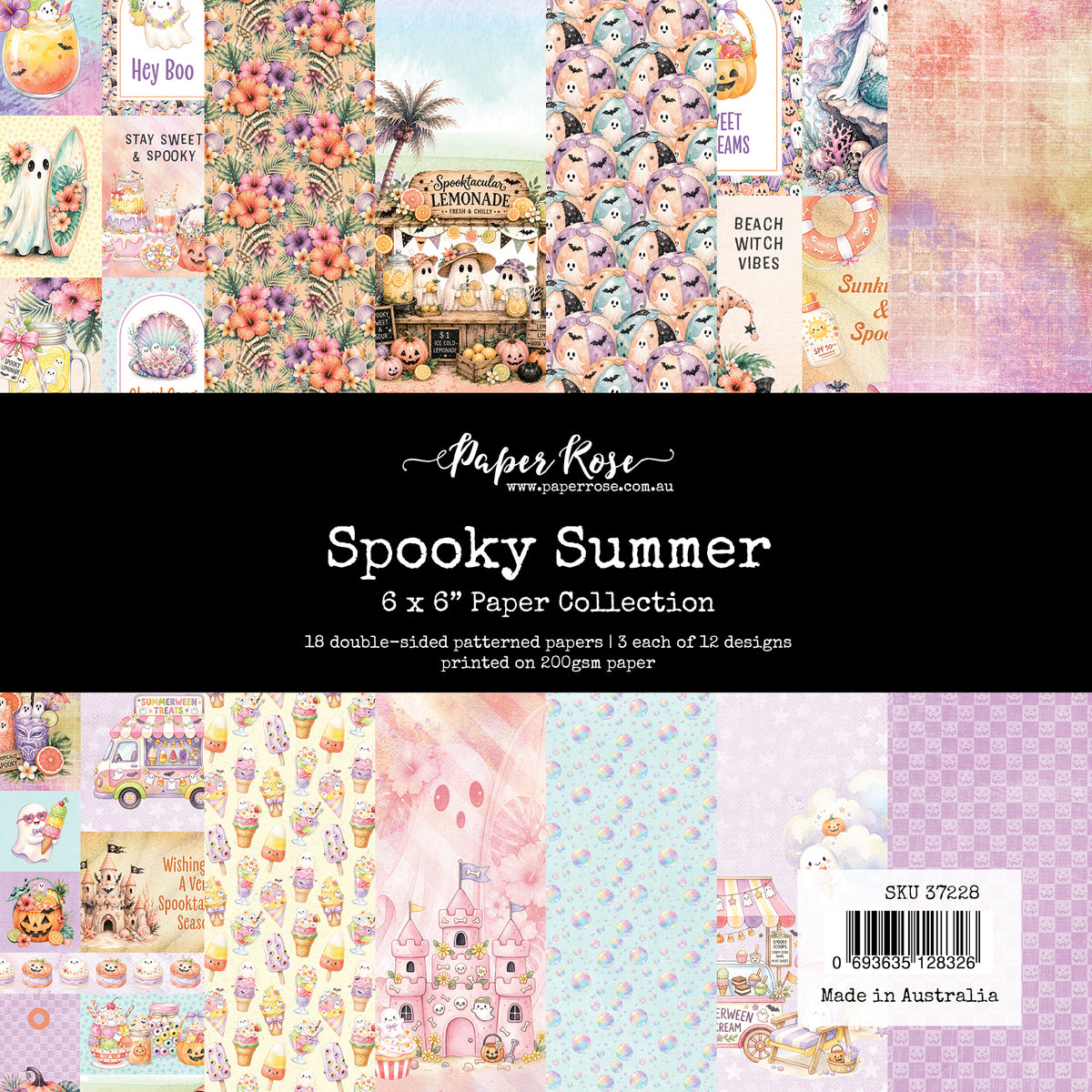 Spooky Summer 6x6 Paper Collection 37228