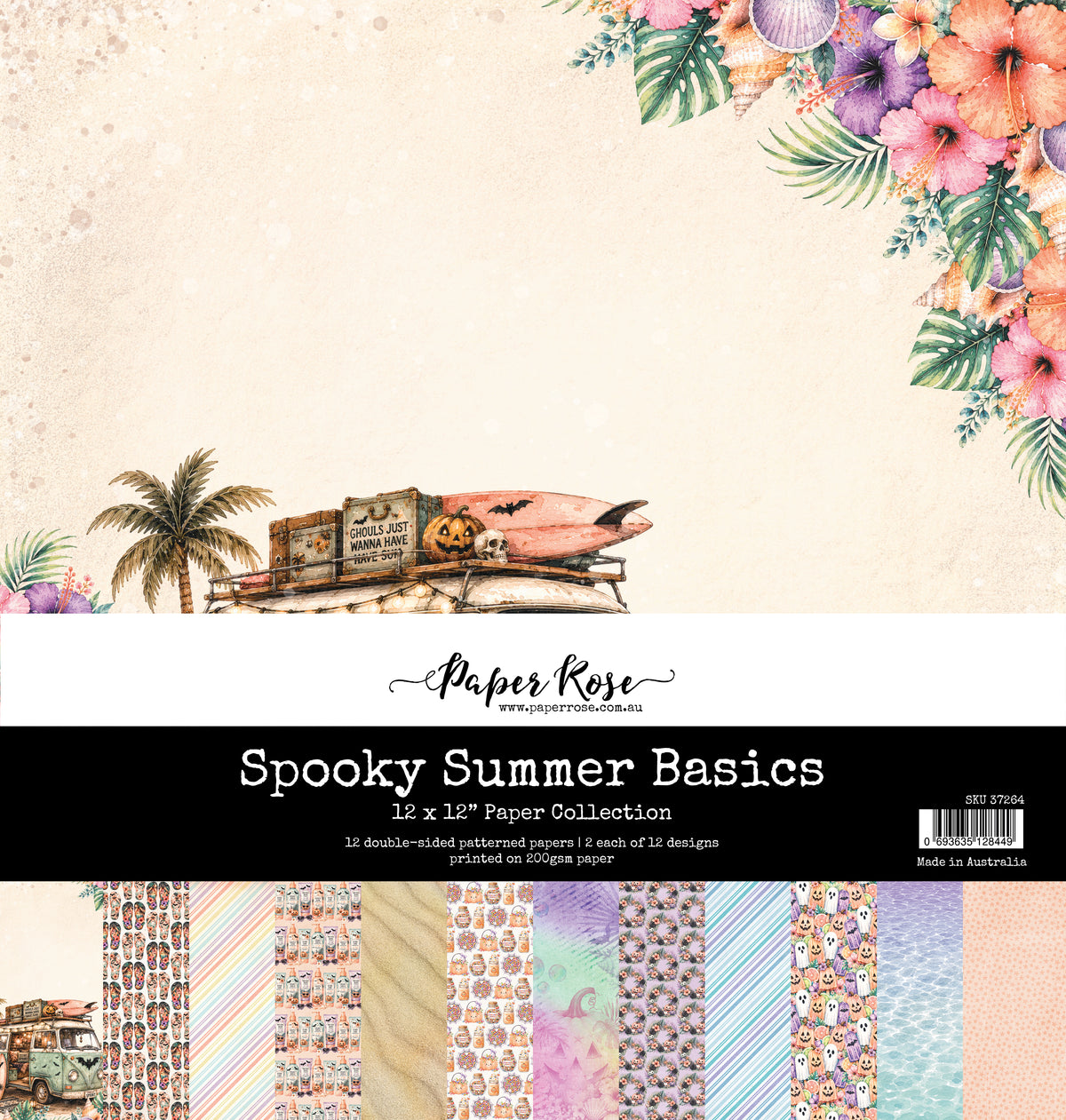 Spooky Summer Basics 12x12 Paper Collection 37264