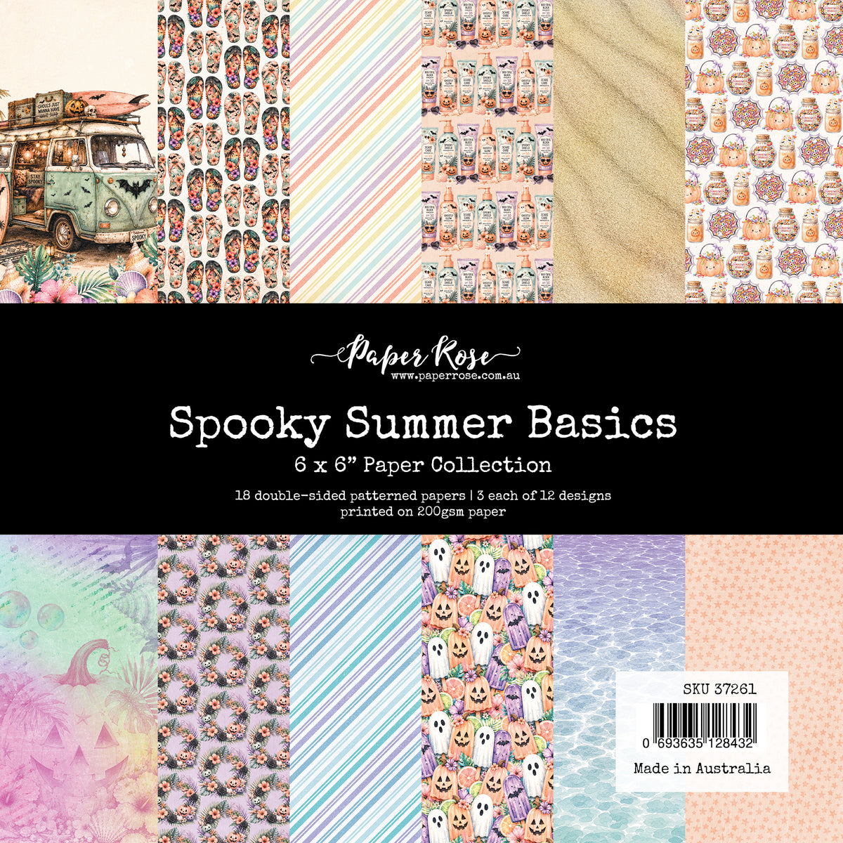 Spooky Summer Basics 6x6 Paper Collection 37261