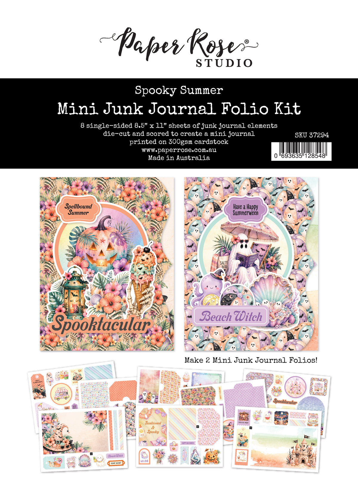 Spooky Summer 8.5x11" Mini Folio Kit 37294