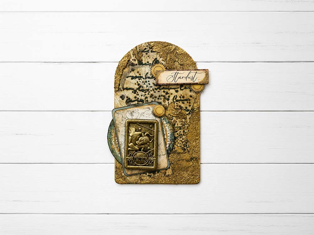 Printed Art Junk Journal: Stickers, Cut-Outs, Backgrounds For Art And Craft - Cosmos