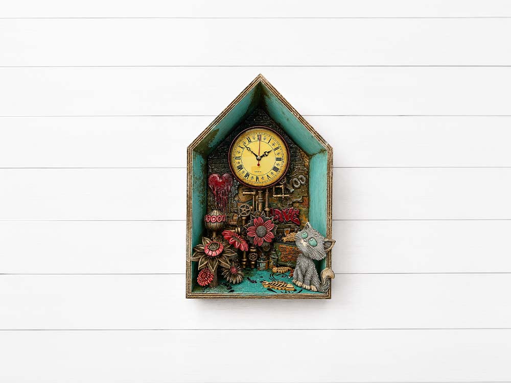 Decorative Acrylic Stamp Design For Art And Craft cm 14x18 - Furry Friends 2