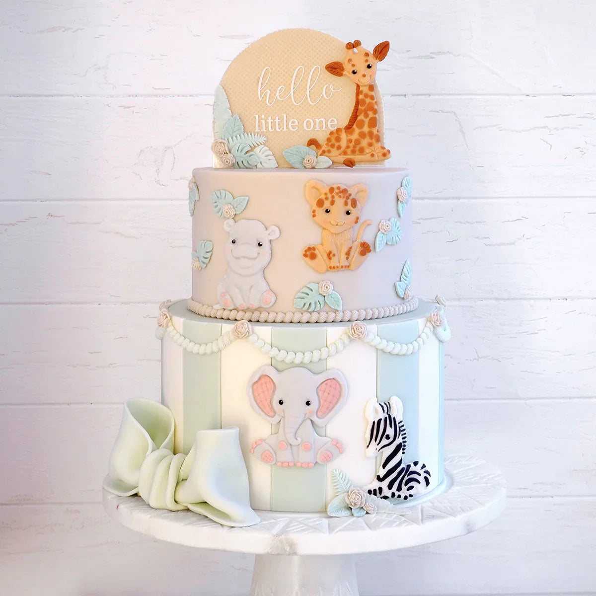 Sweet Safari Elephant Silicone Mould