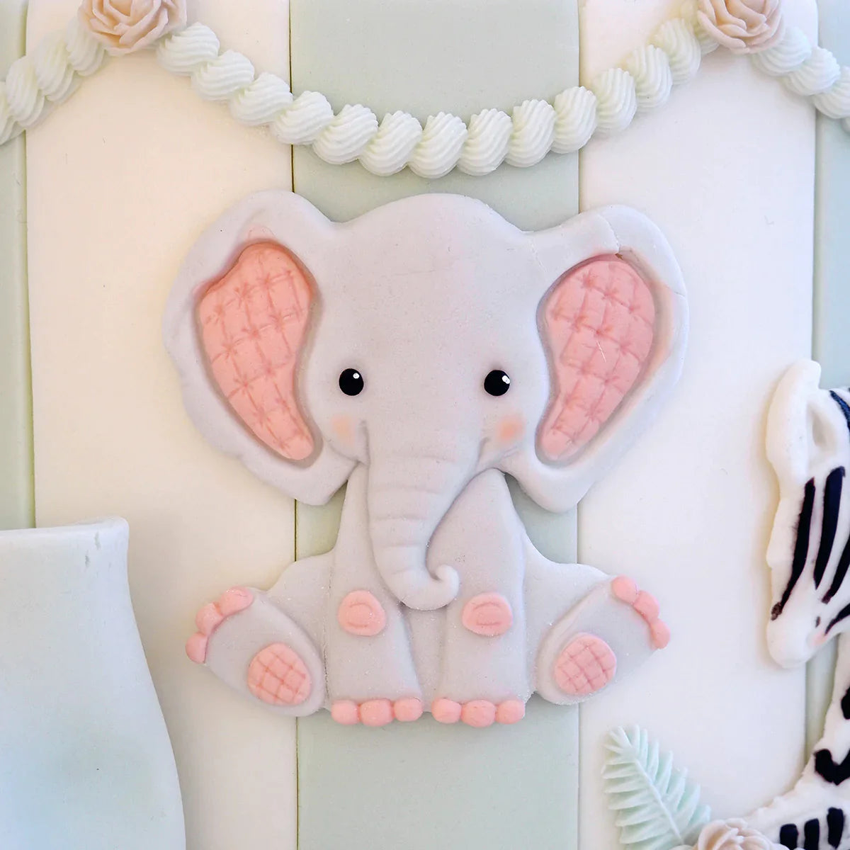 Sweet Safari Elephant Silicone Mould