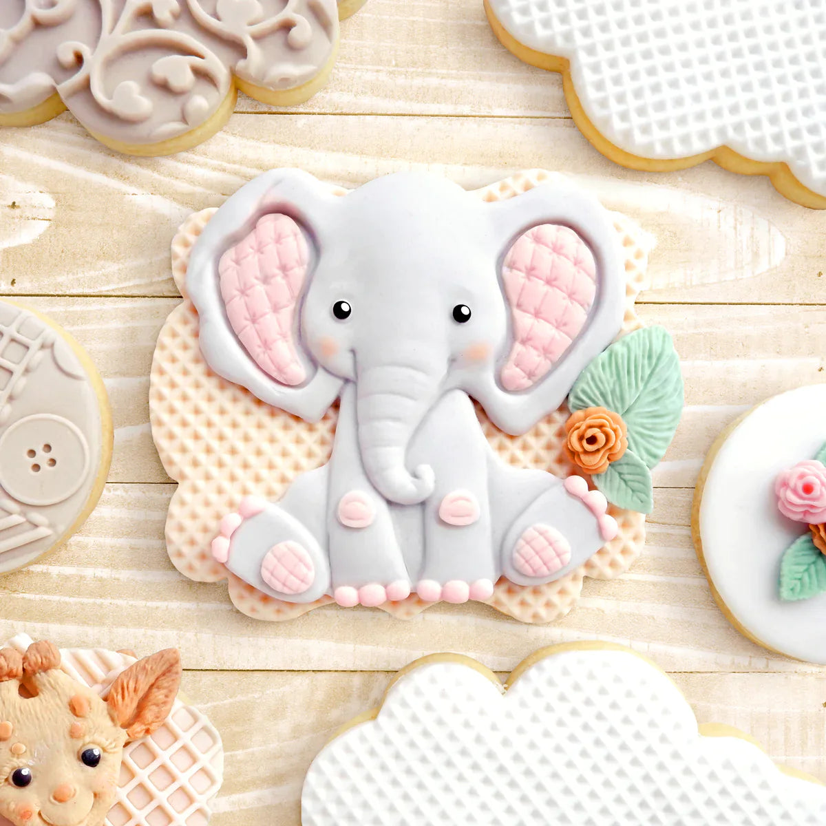 Sweet Safari Elephant Silicone Mould