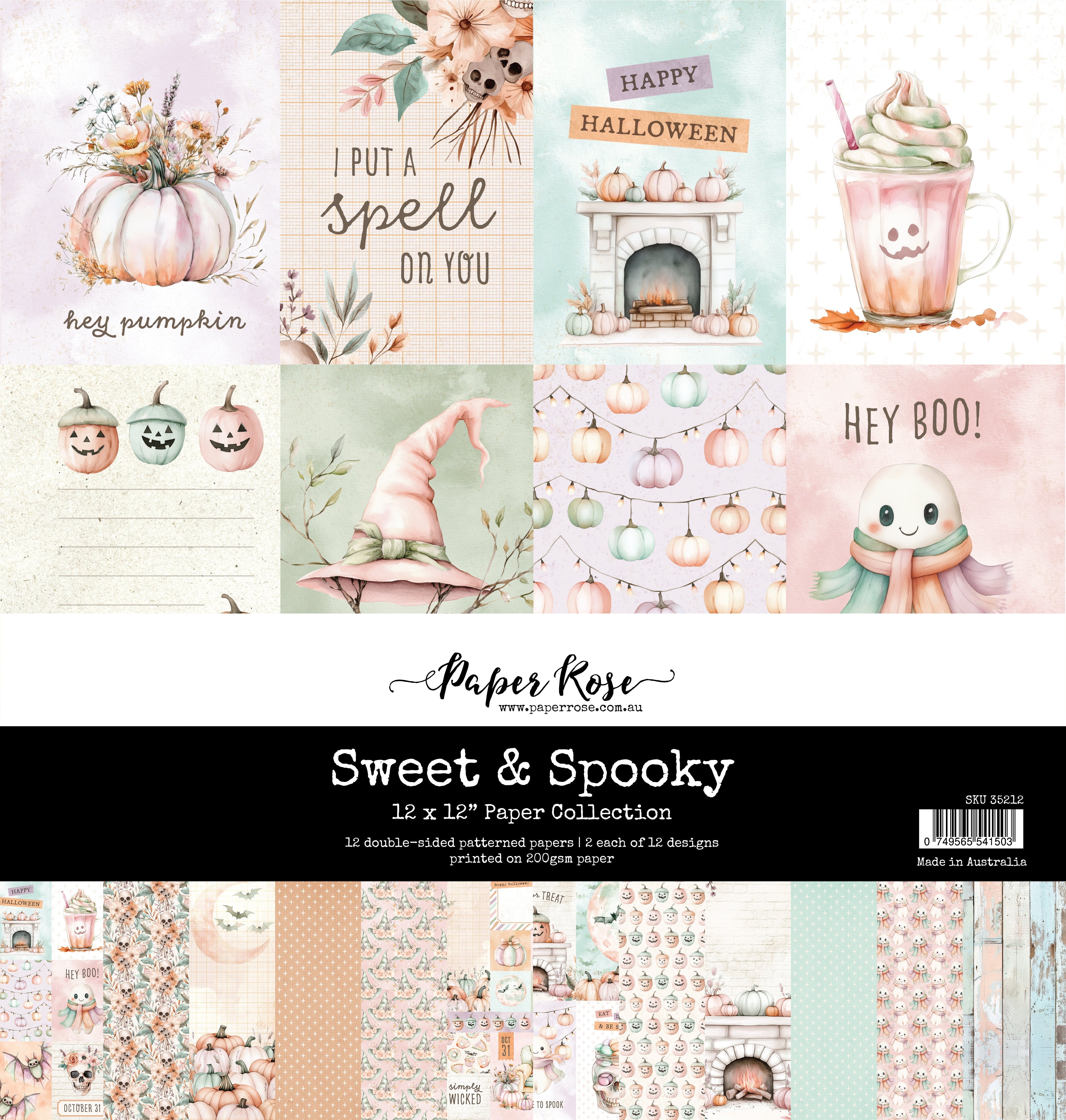 Sweet & Spooky 12x12 Paper Collection 35212