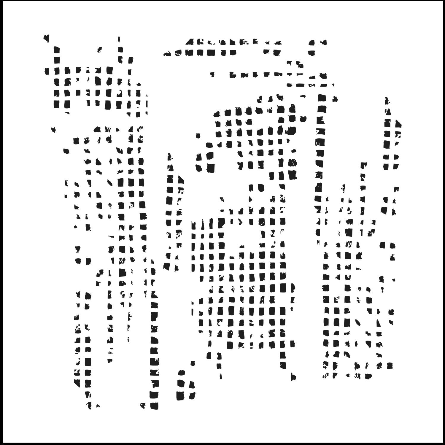 The Crafters Workshop 6x6 Stencil Tile Texture