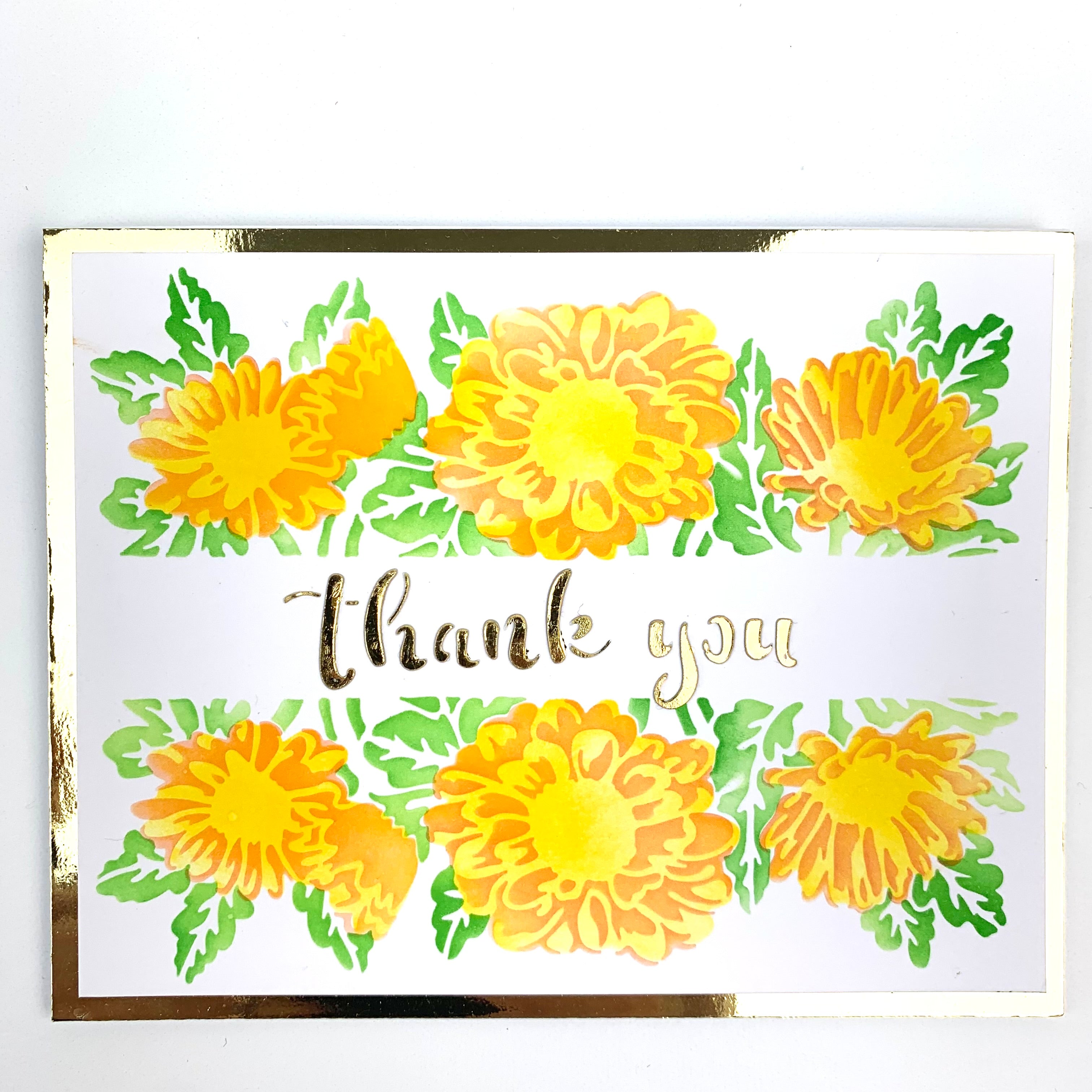 The Crafters Workshop Layered Daisy Banner