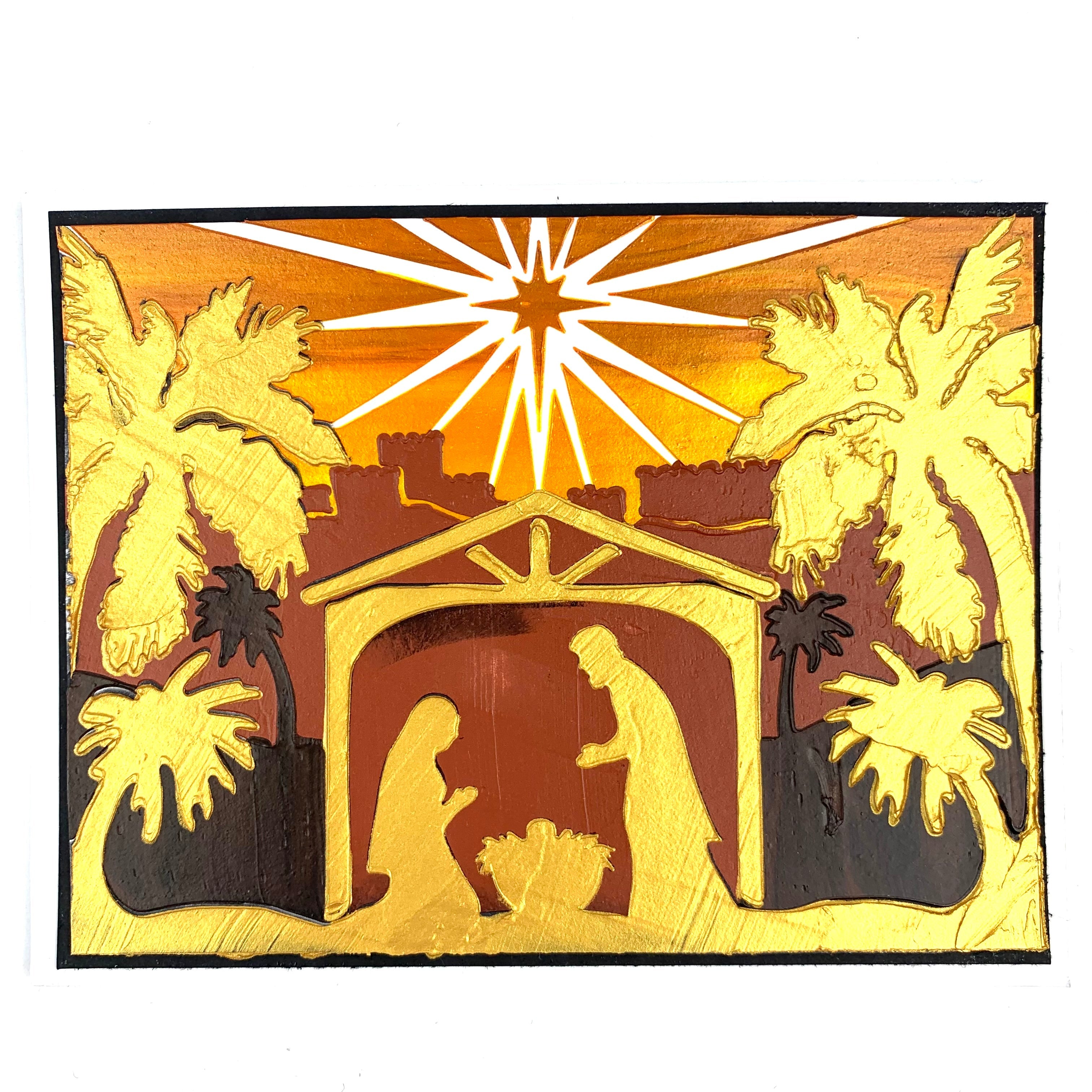 The Crafters Workshop Layered Nativity Scene