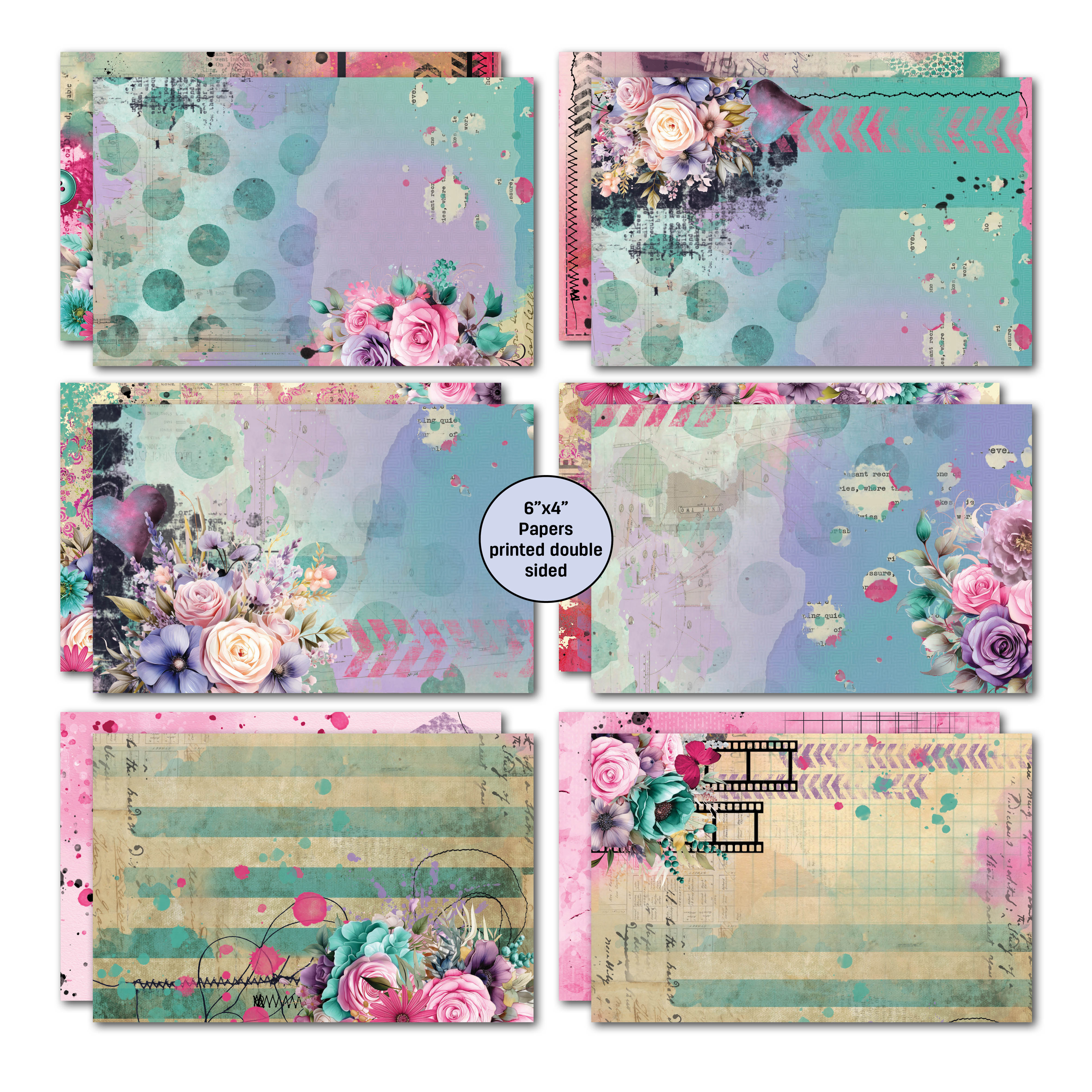 3Quarter Designs Teenage Dream 6x4 Card Pack