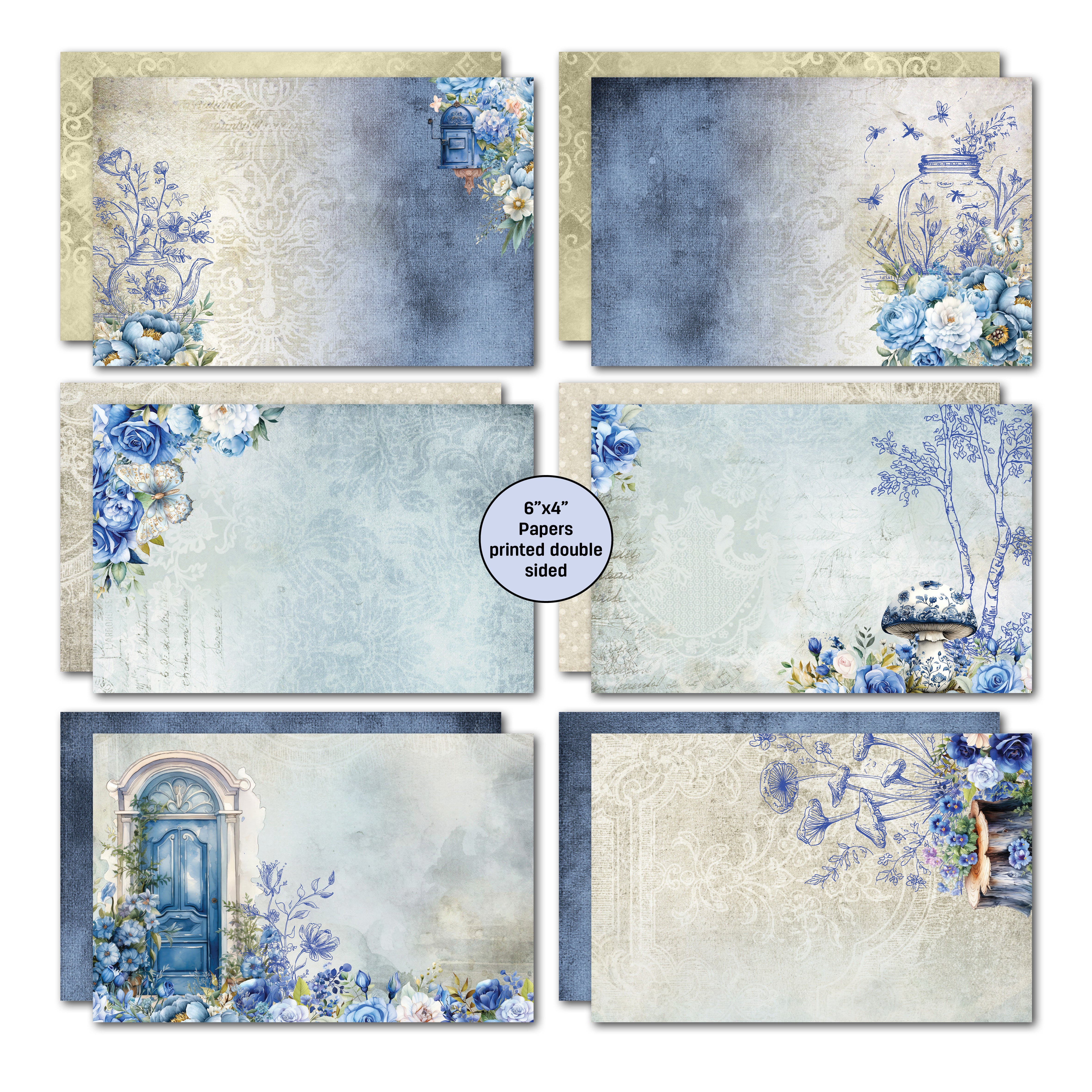 3Quarter Designs Twilight Ink 6x4 Card Pack