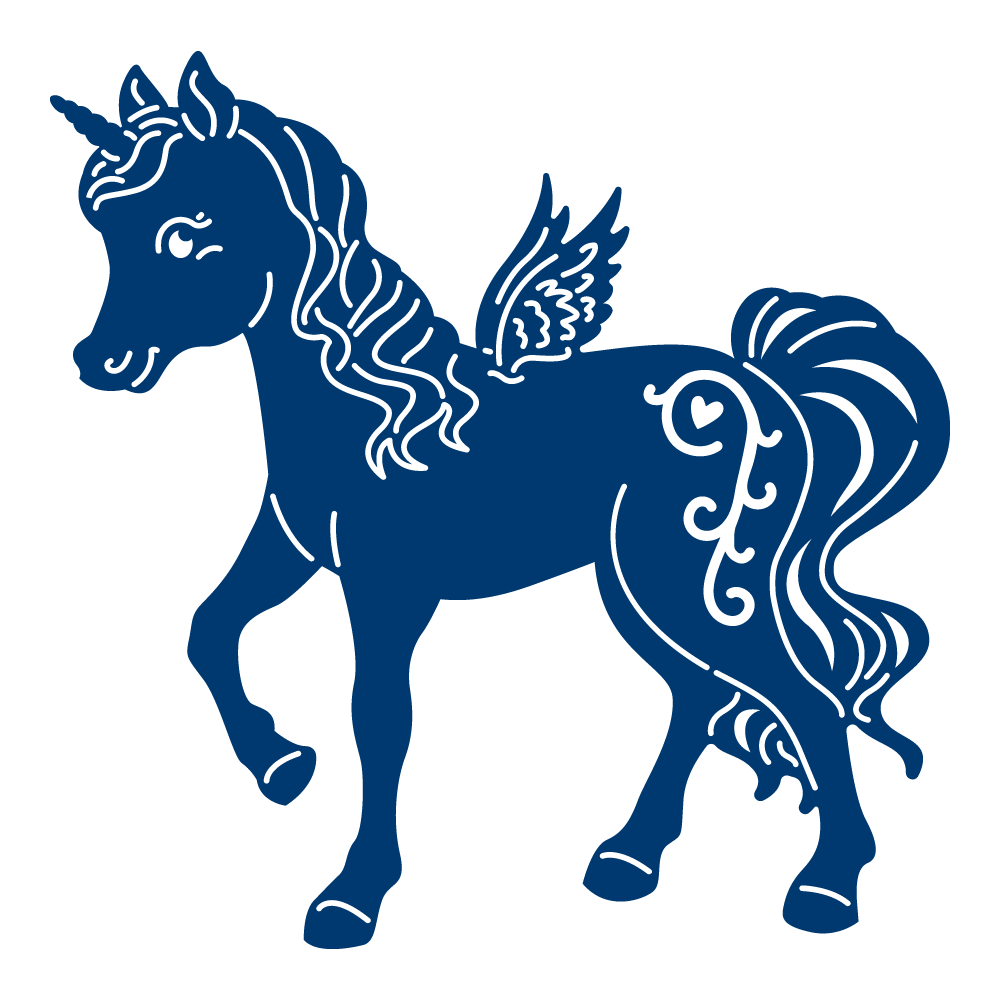 Tattered Lace Die - Twinkle Unicorn