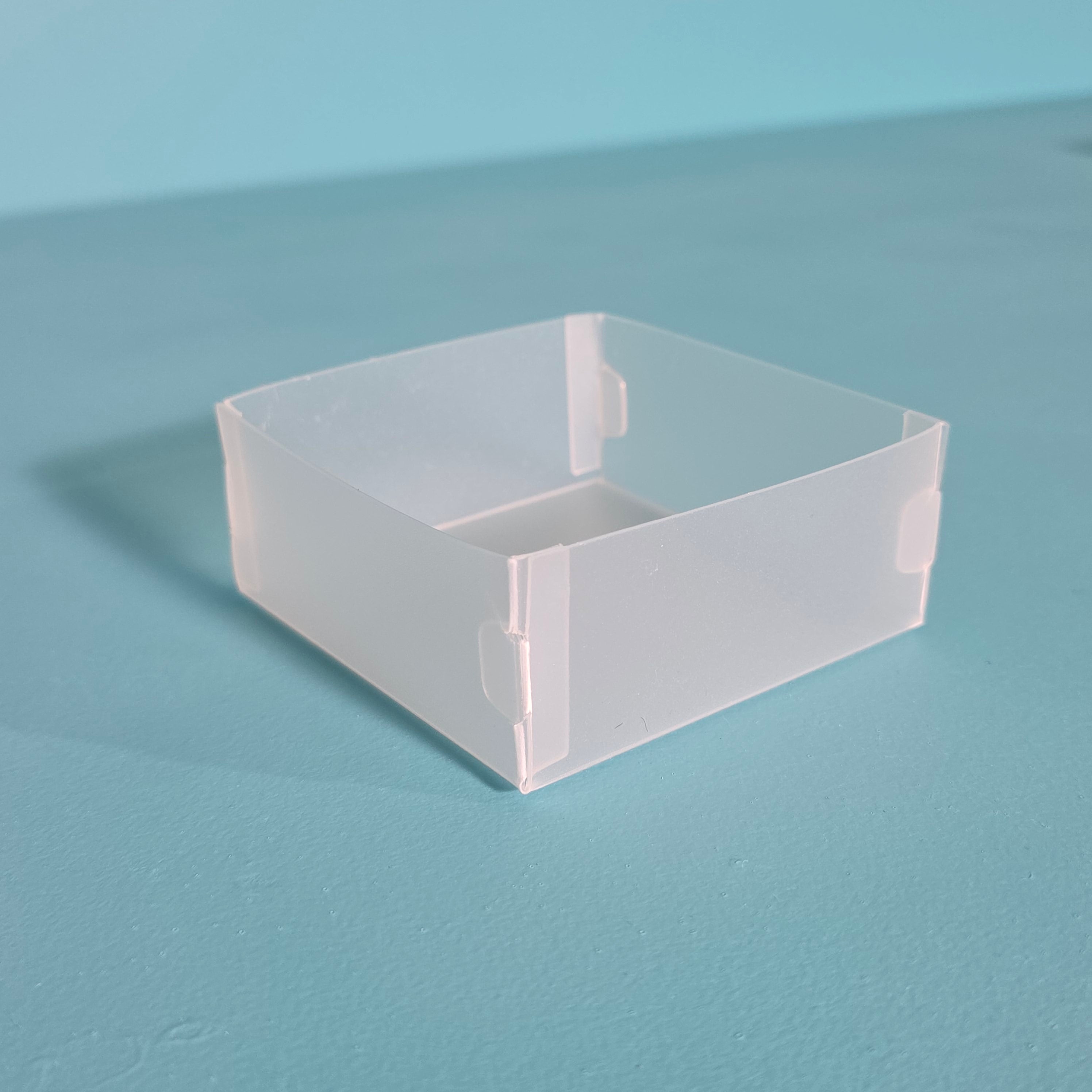 The Organized Option Basic Box "J" - 3.5" W x 3.5" L x 1.5" H - Set of 5