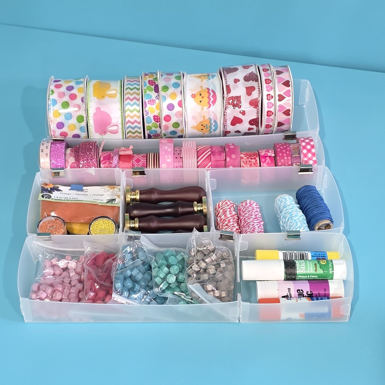 The Organized Option Basic Box Small Box Organizer Collection with Connector Tool