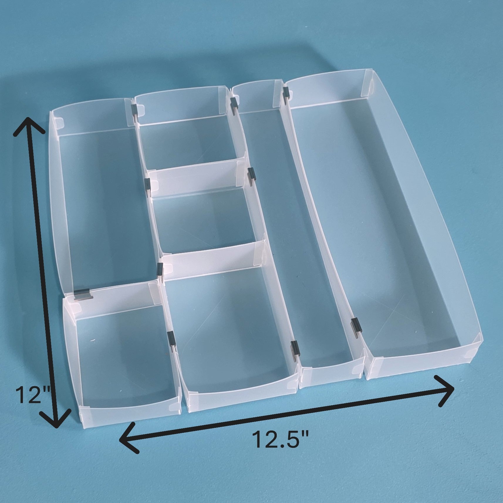 The Organized Option Basic Box Small Box Organizer Collection with Connector Tool