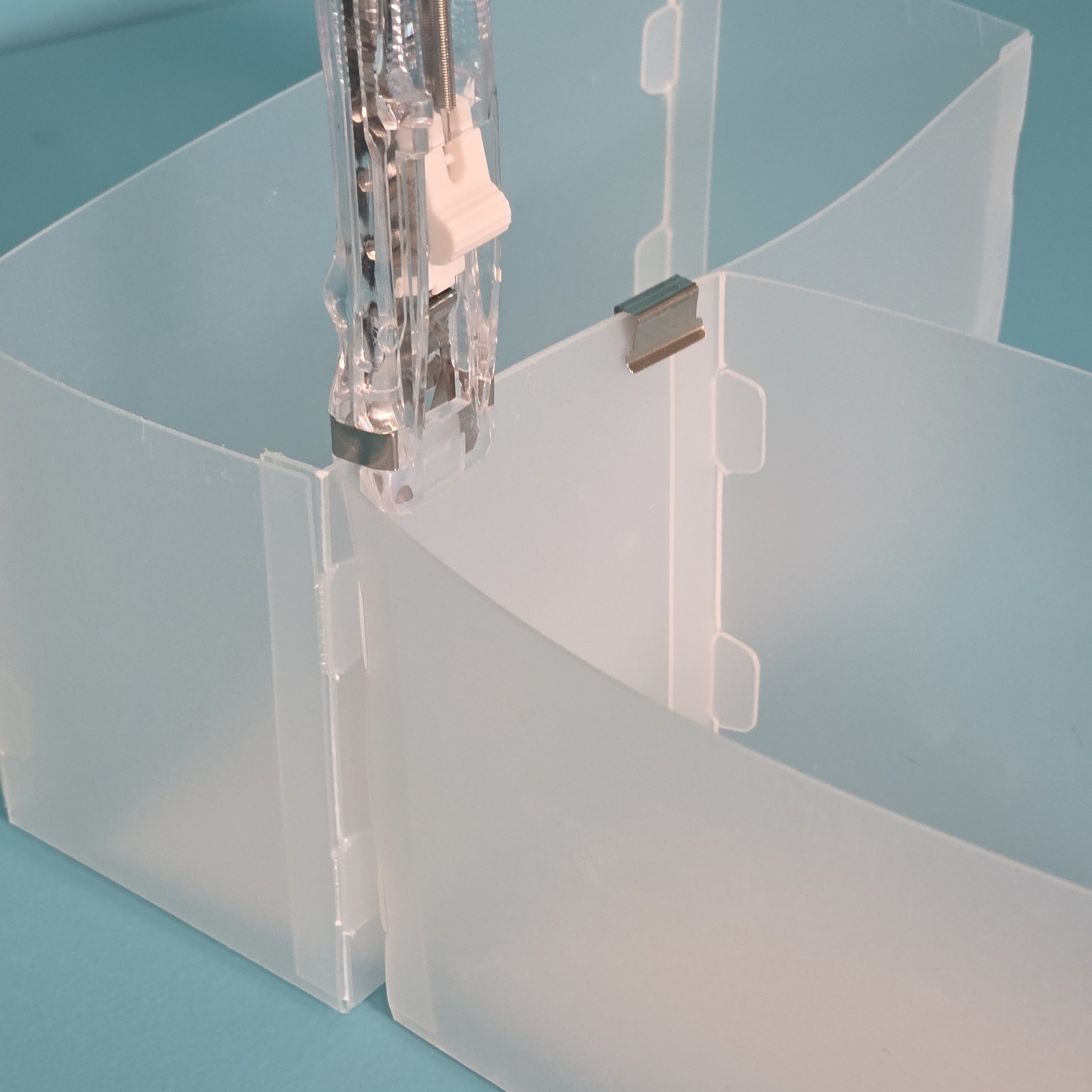 The Organized Option Connector Clips - Silver 50pc