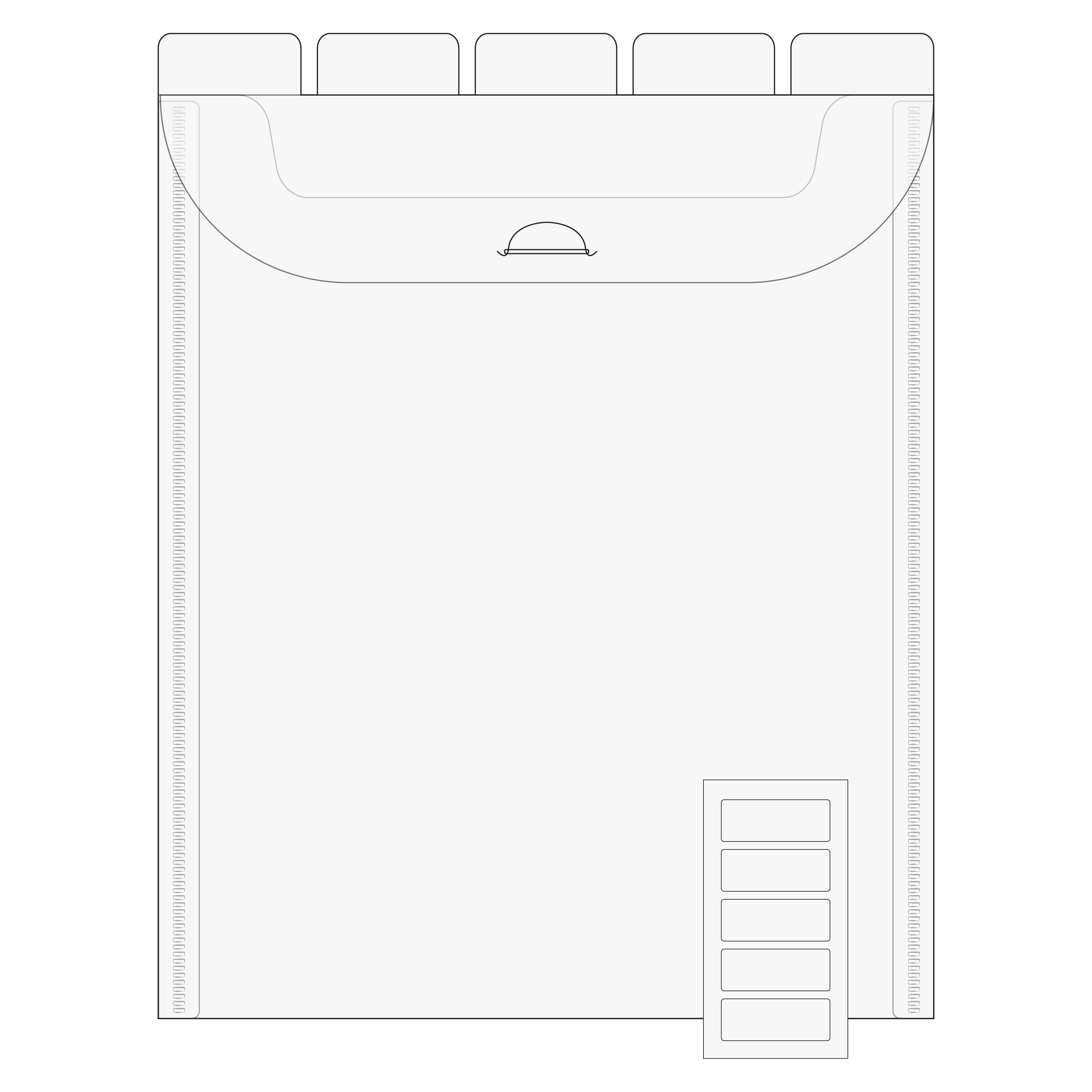 The Organized Option 8.5x11 Flip Flap Tabbed Divider Pockets - 10pk