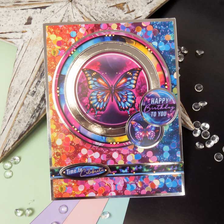 Card Topper Pads - Beautiful Butterflies