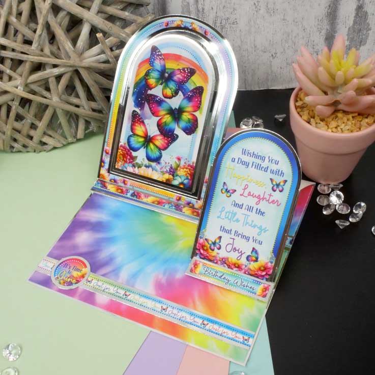 Spread Happiness Card Topper Sheet