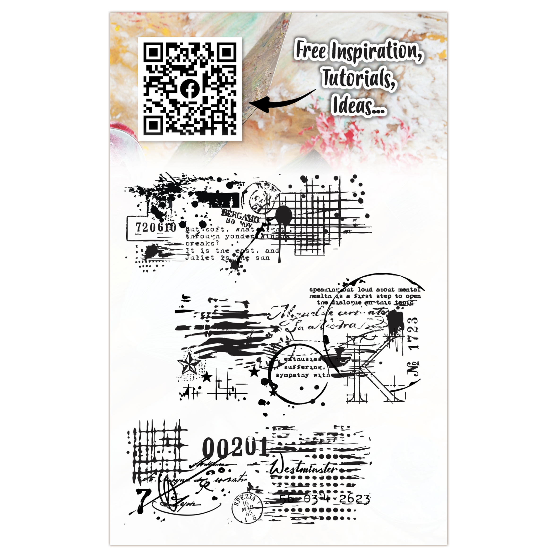 AALL and Create - A7 Stamp Set - Starline K