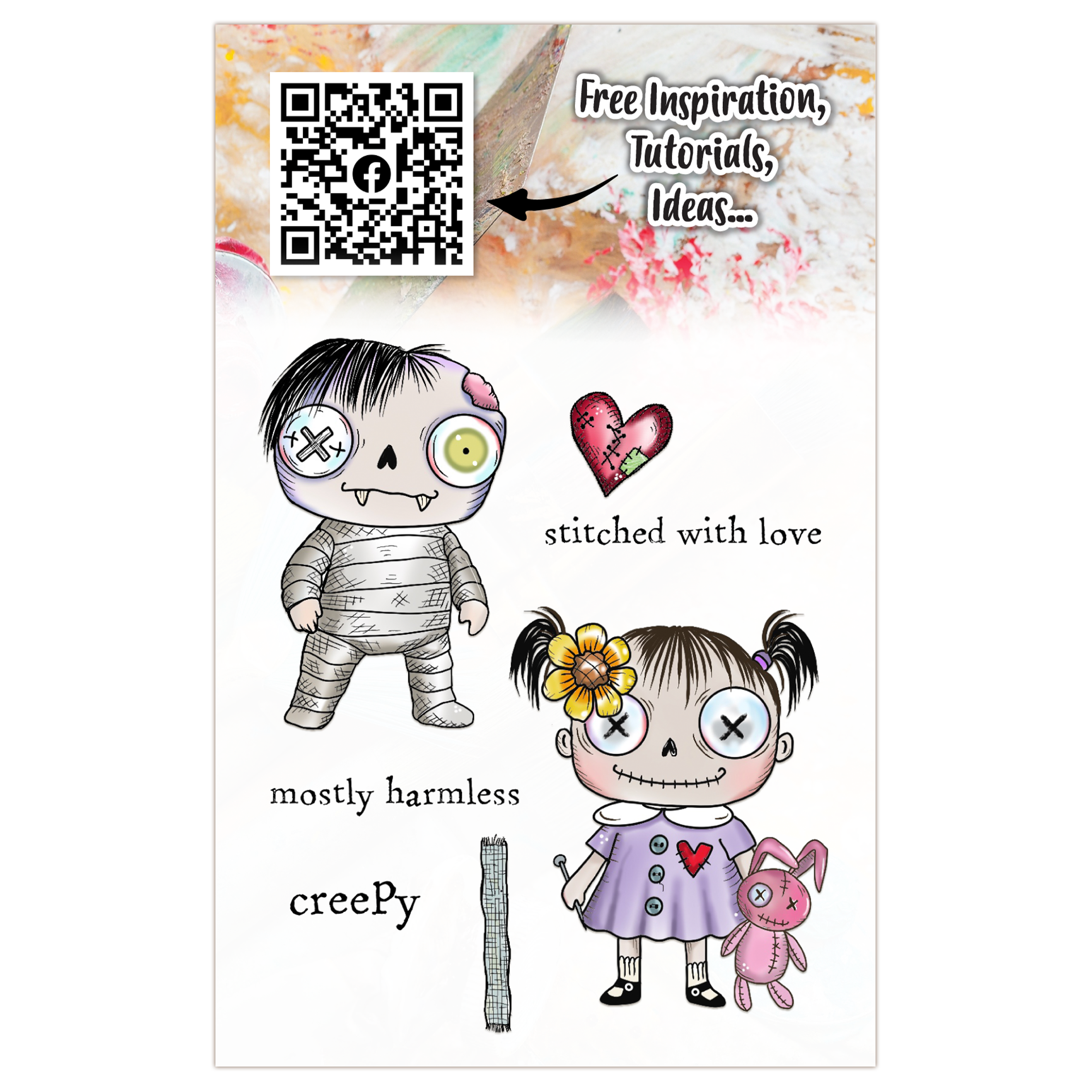 AALL and Create - A7 Stamp Set - Mostly Harmless