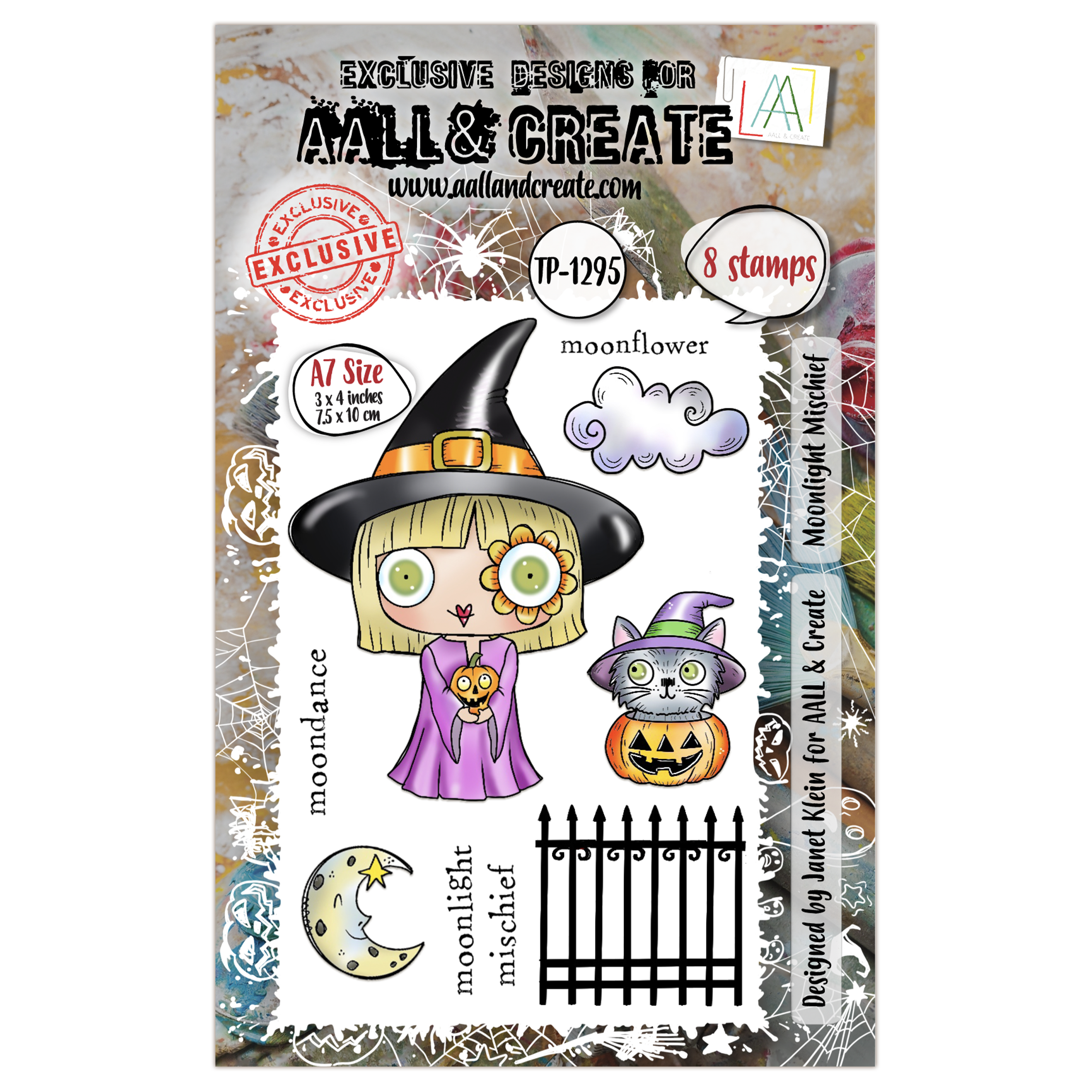 AALL and Create - A7 Stamp Set - Moonlight Mischief