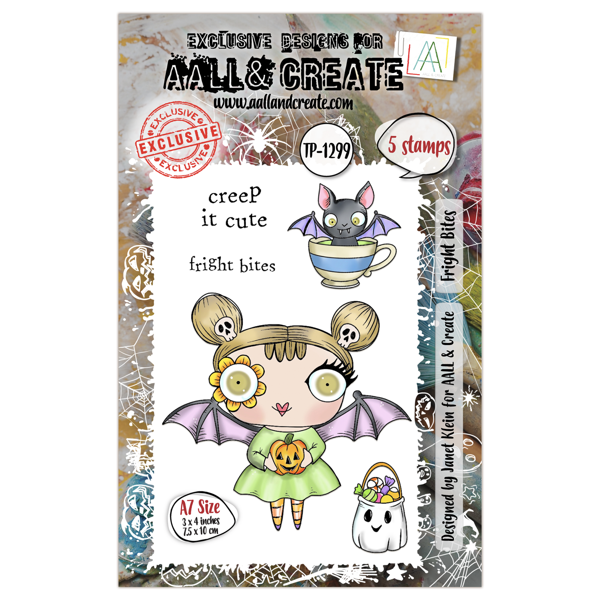 AALL and Create - A7 Stamp Set - Fright Bites