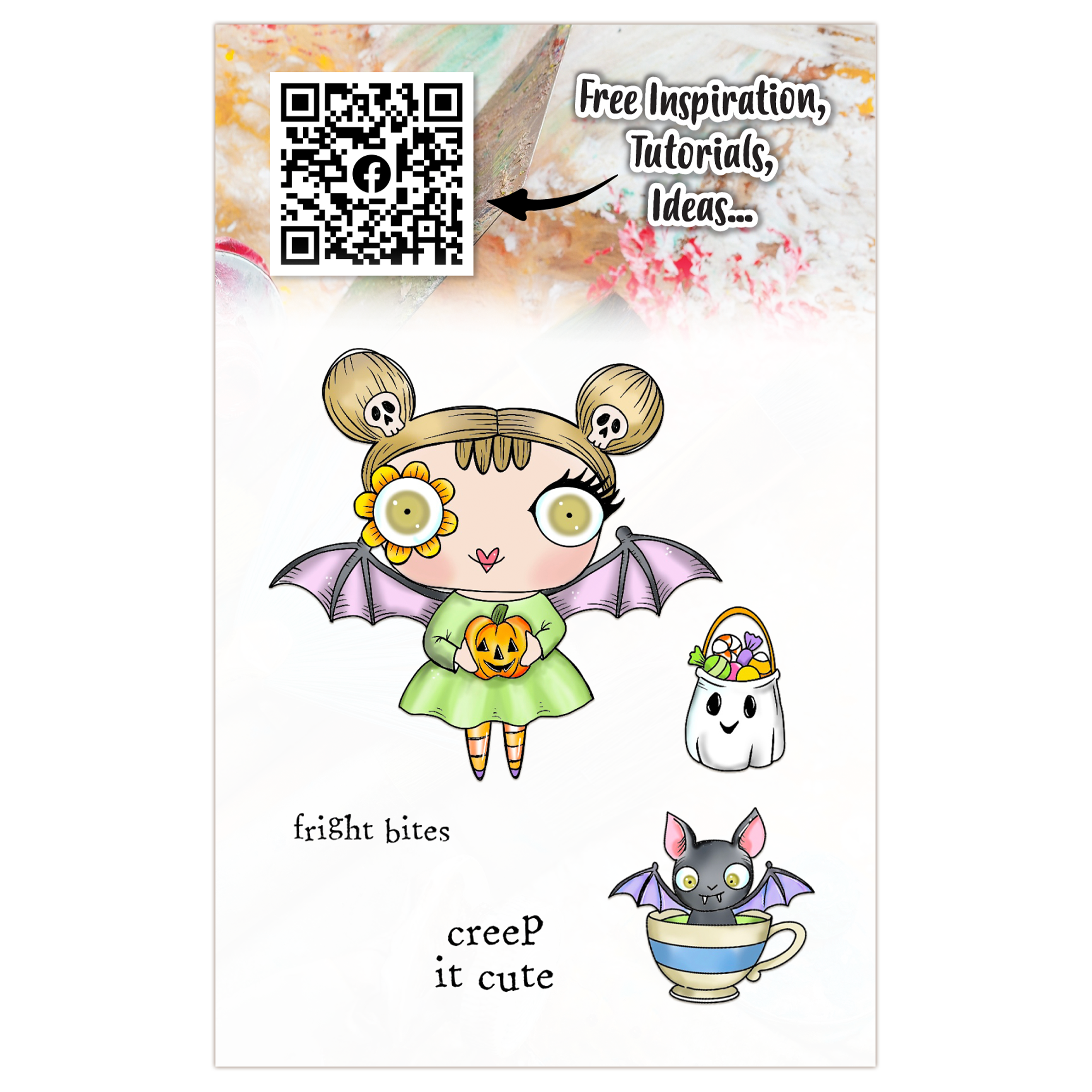 AALL and Create - A7 Stamp Set - Fright Bites