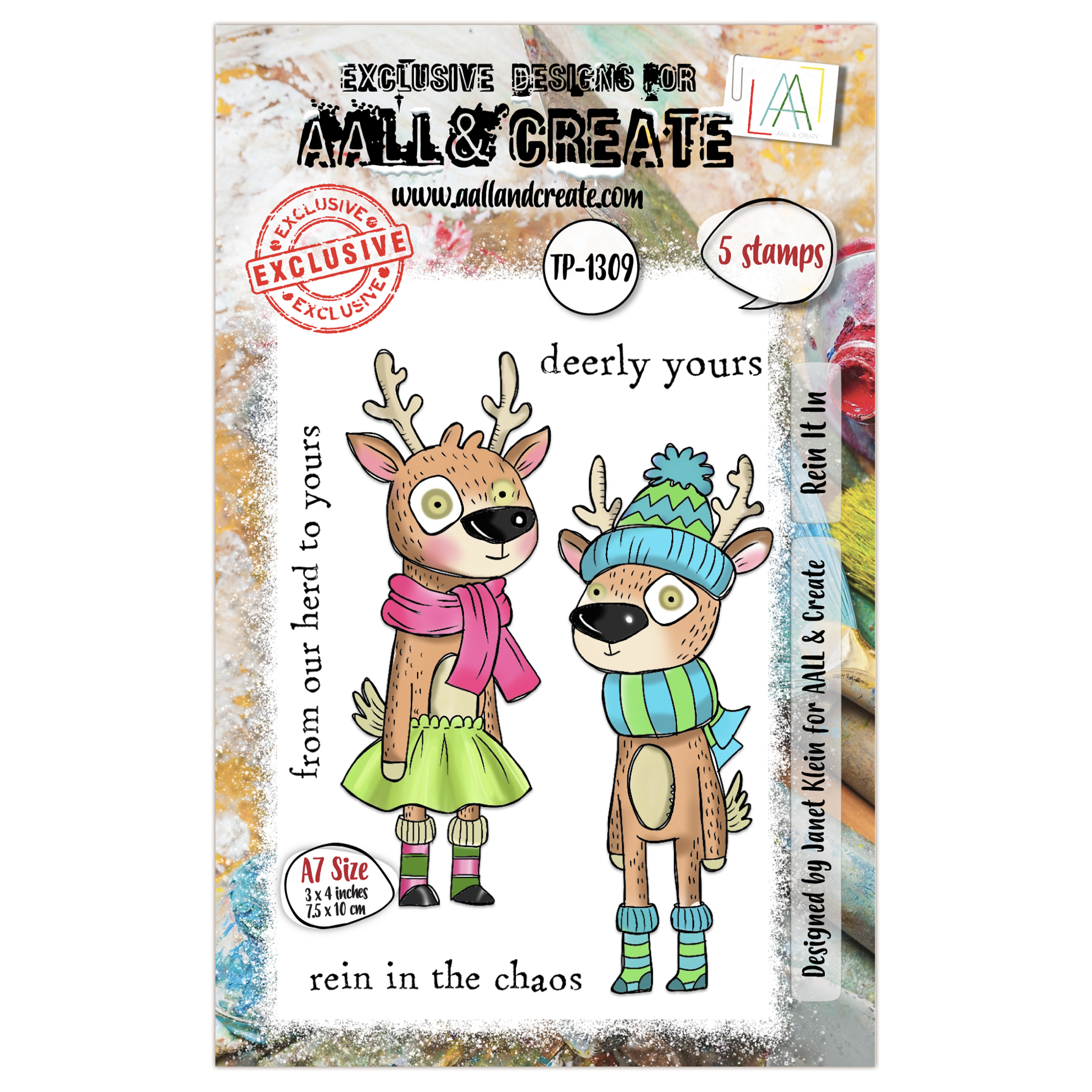 AALL and Create - A7 Stamp Set - Rein It In