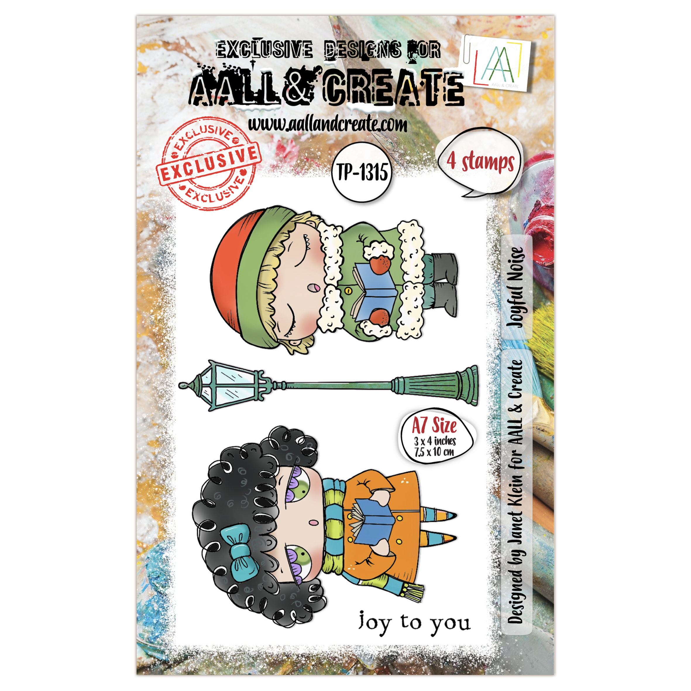 AALL and Create - A7 Stamp Set - Joyful Noise
