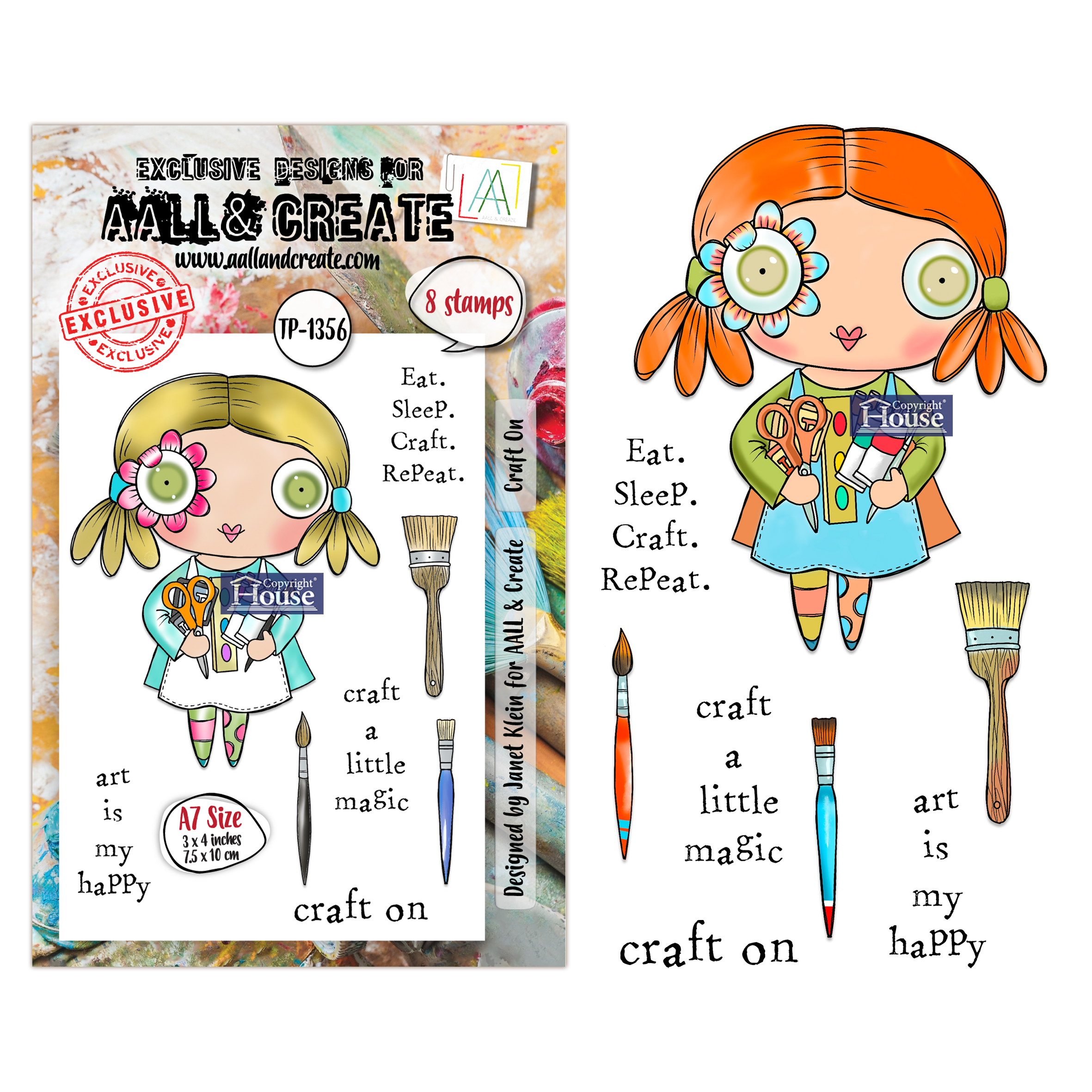 AALL and Create - A7 Stamp Sets - Craft On