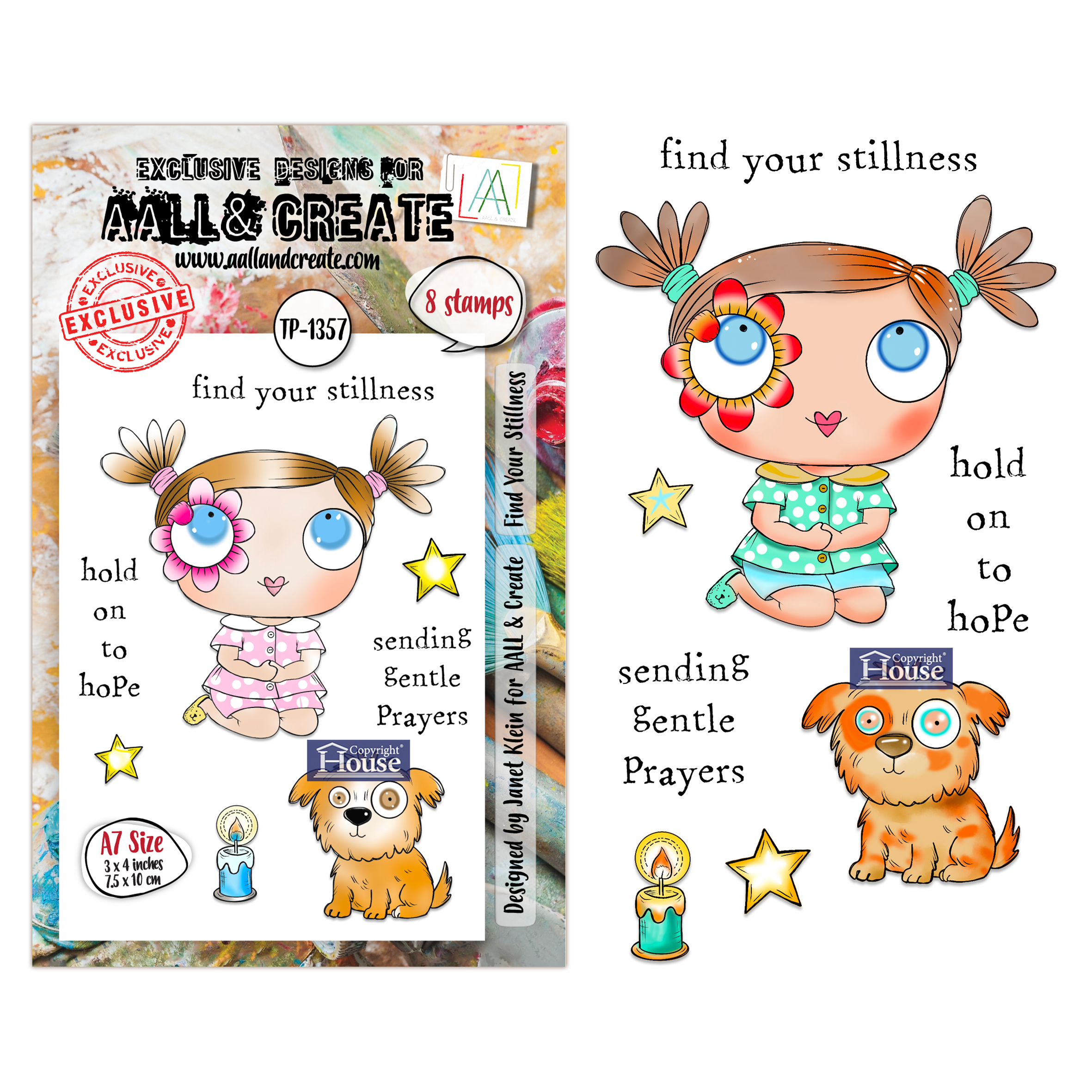 AALL and Create - A7 Stamp Sets - Find Your Stillness