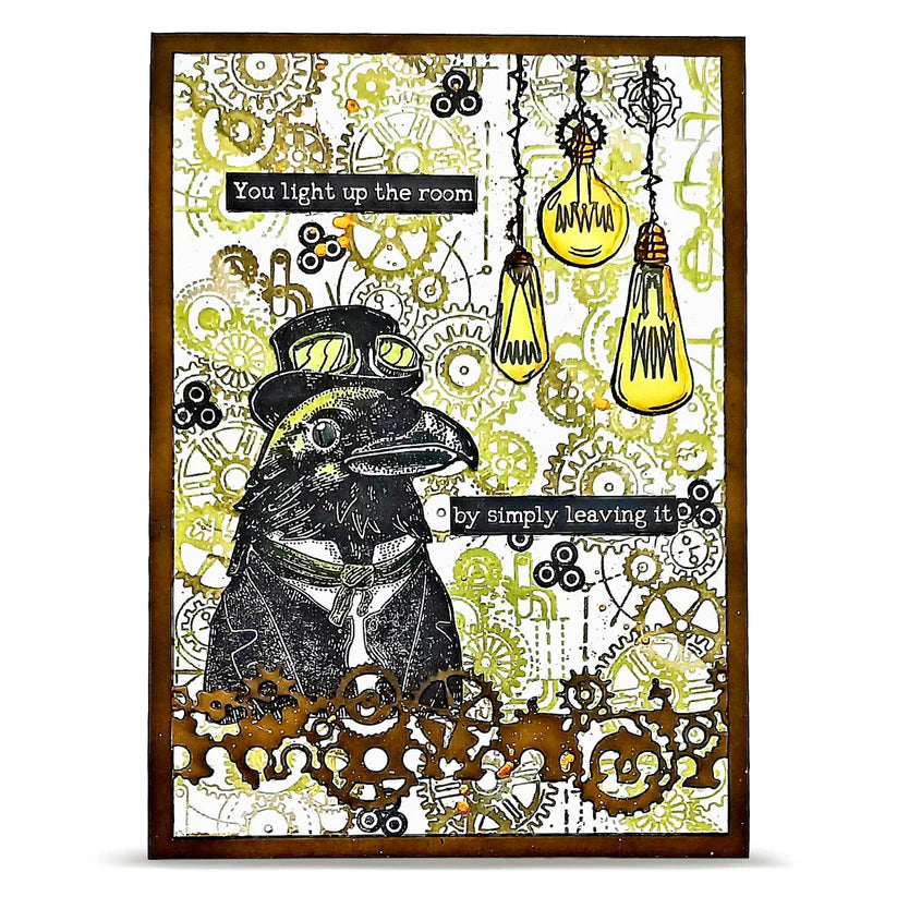 AALL and Create - A7 - Stamp Set - Dashing Crow