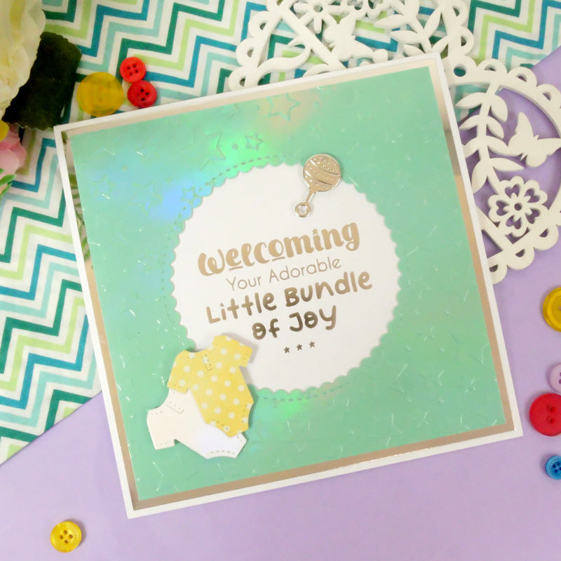 Trim Me! Foiled Insert Pad - Time to Celebrate - Silver