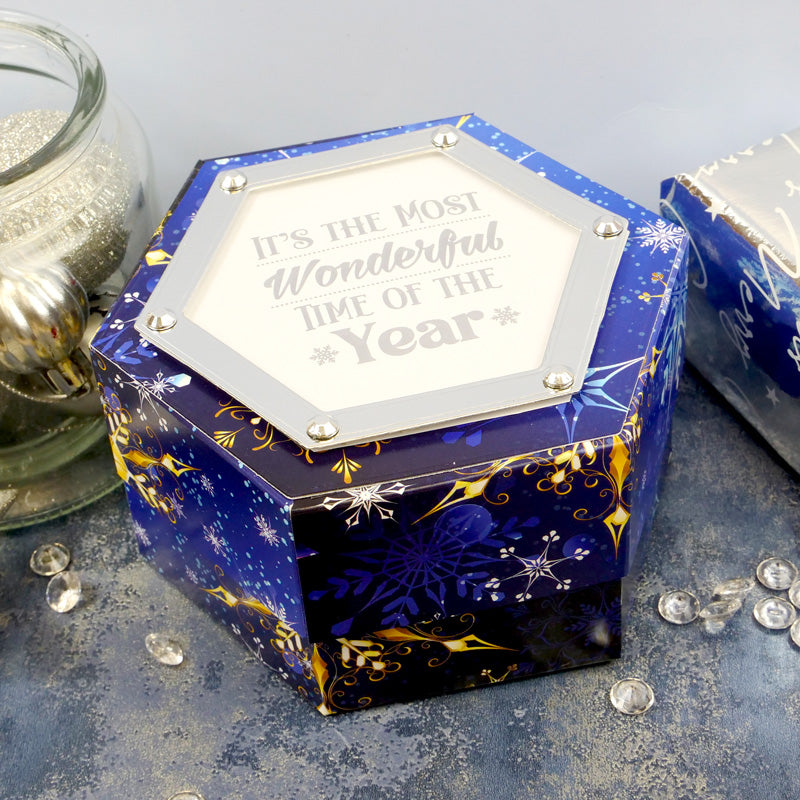 Trim Me! Foiled Insert Pad - Season's Greetings Silver