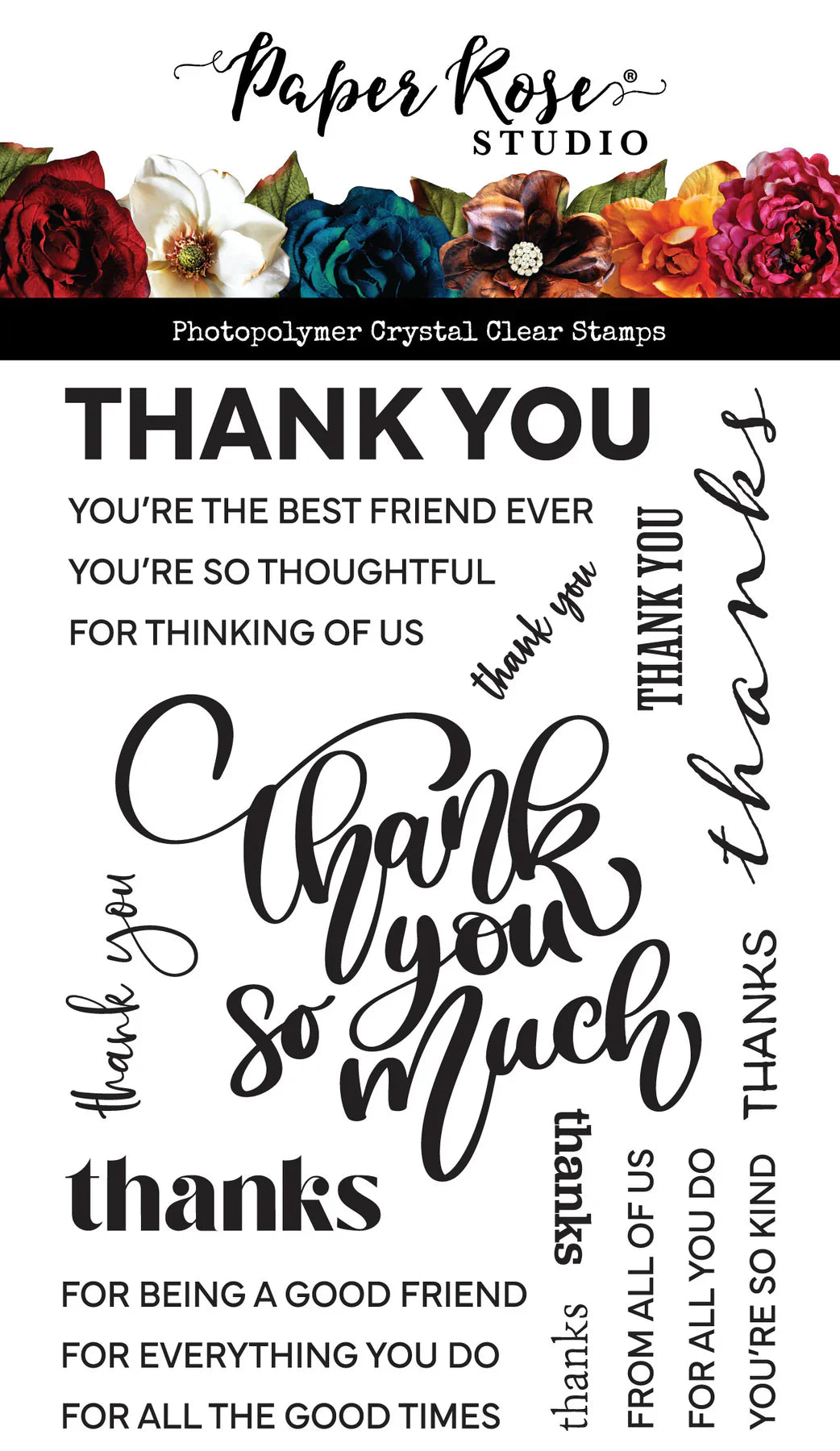Thank You Clear Stamps 34401