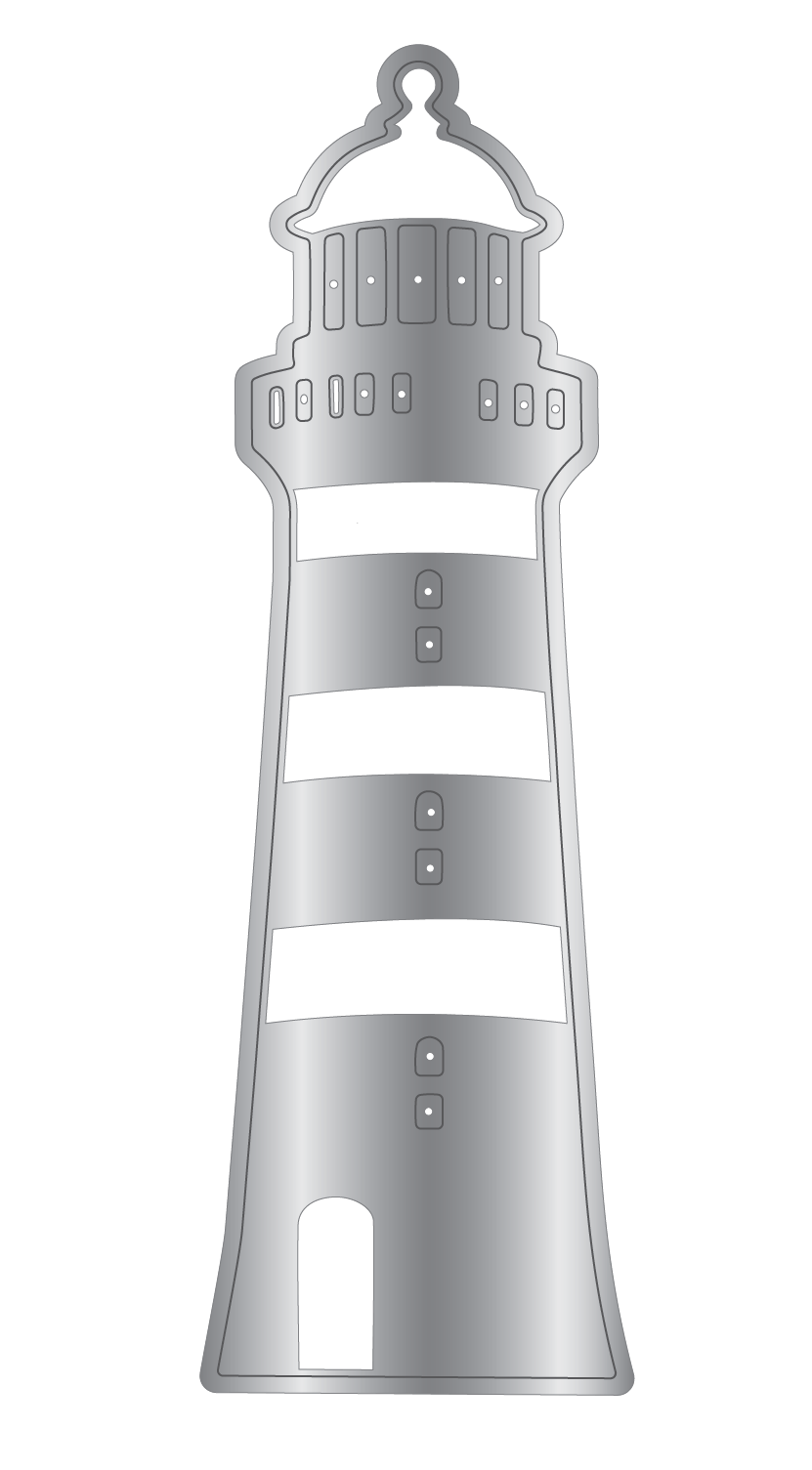 Crafter’s Companion Coastal Collection Metal Die Set - The Lighthouse