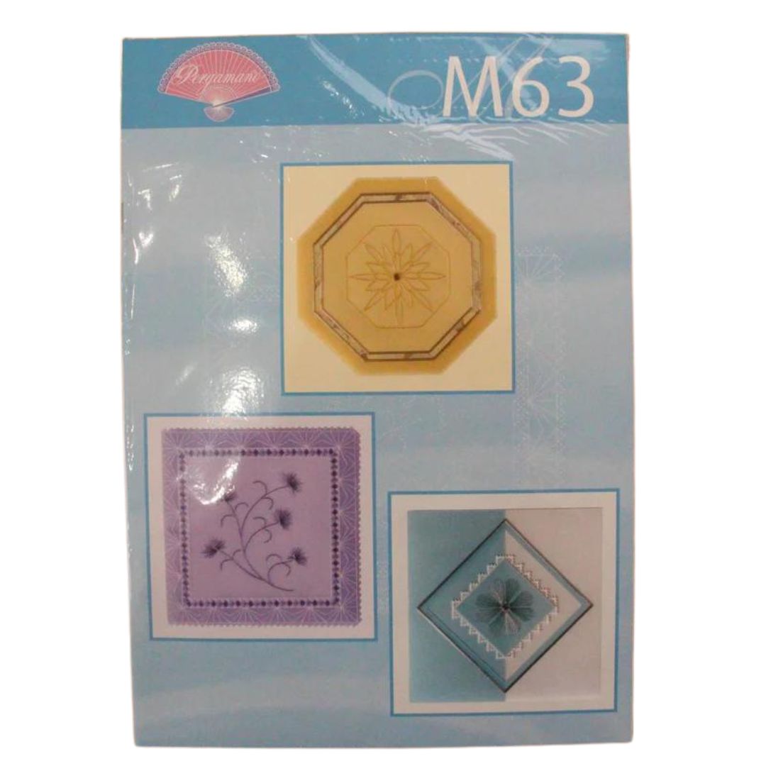 M63 Embroidering on Parchment Paper