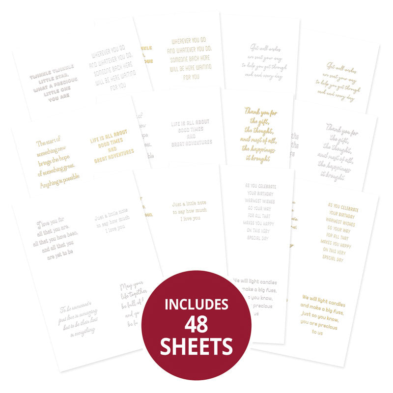 Perfect Verses Foiled Paper Pad 3